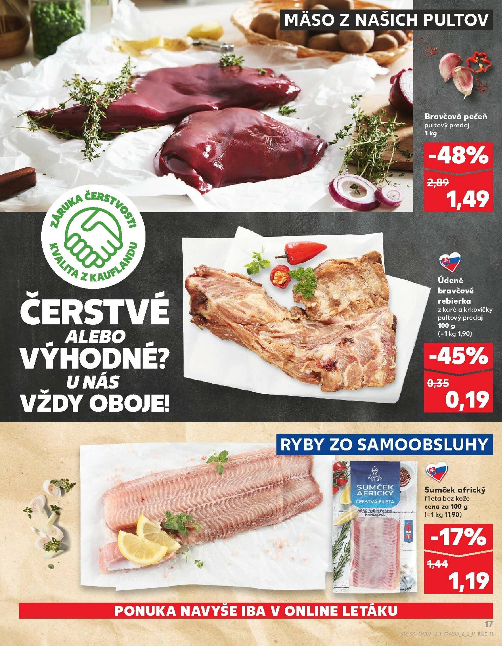 Page 17 of Aktuálny kaufland leták platný od štvrtka 12.02 do 18.02