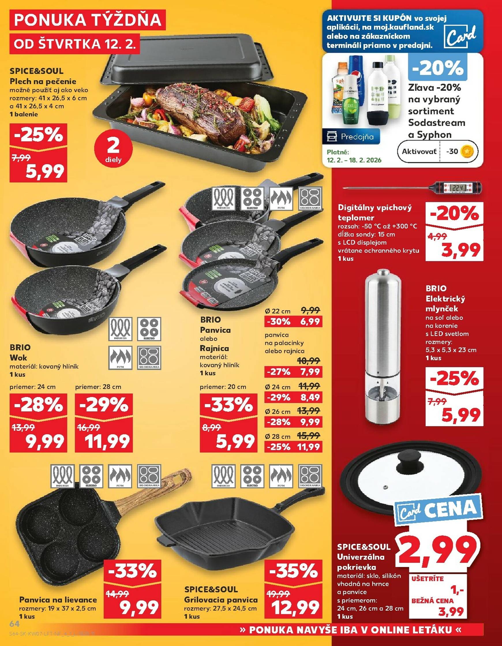Page 64 of Aktuálny kaufland leták platný od štvrtka 12.02 do 18.02
