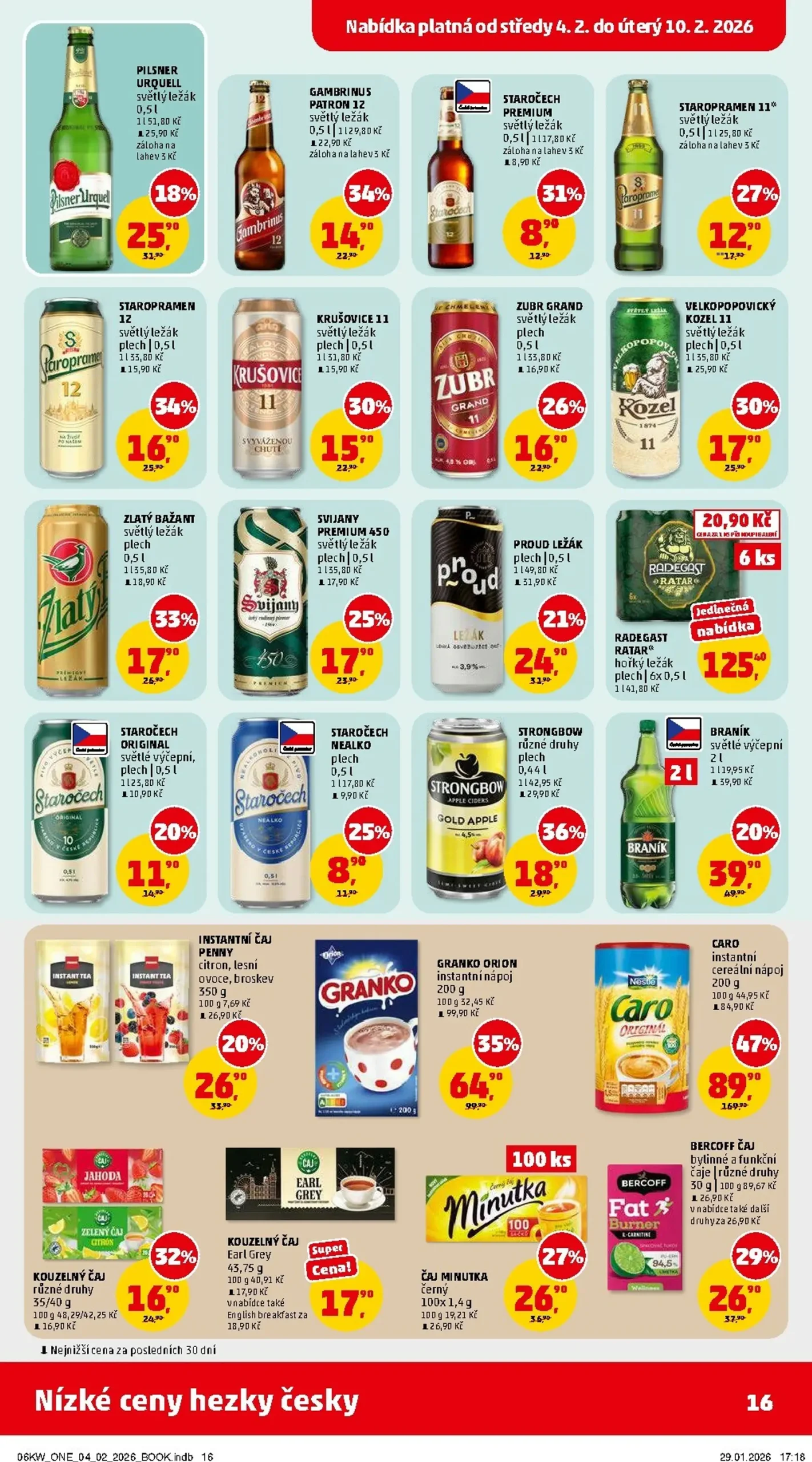 Page 16 of Aktuálny penny-cesko leták platný od stredy 04.02 do 10.02