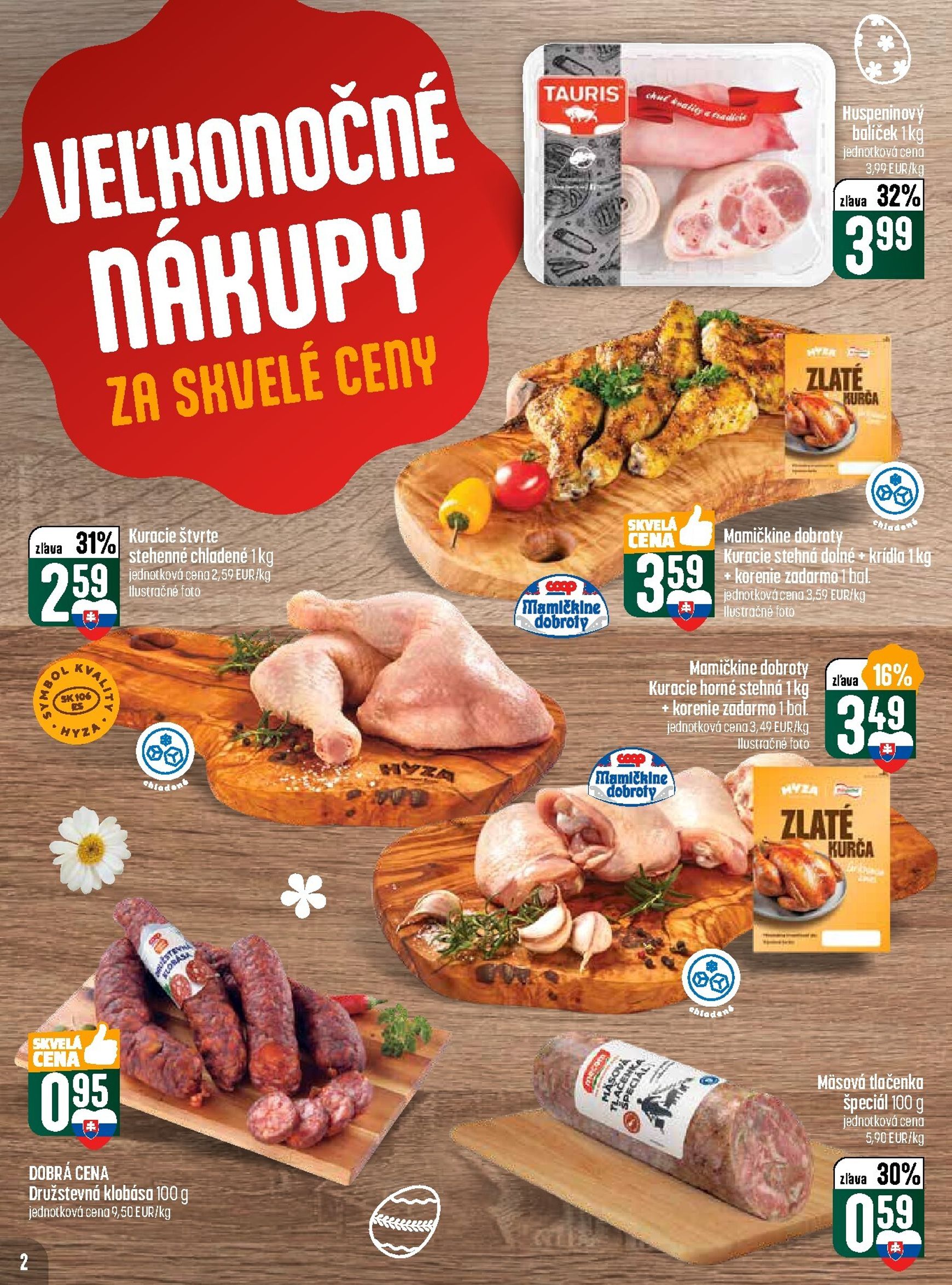 Page 2 of Aktuálny coop-jednota leták platný od štvrtka 12.03 do 18.03