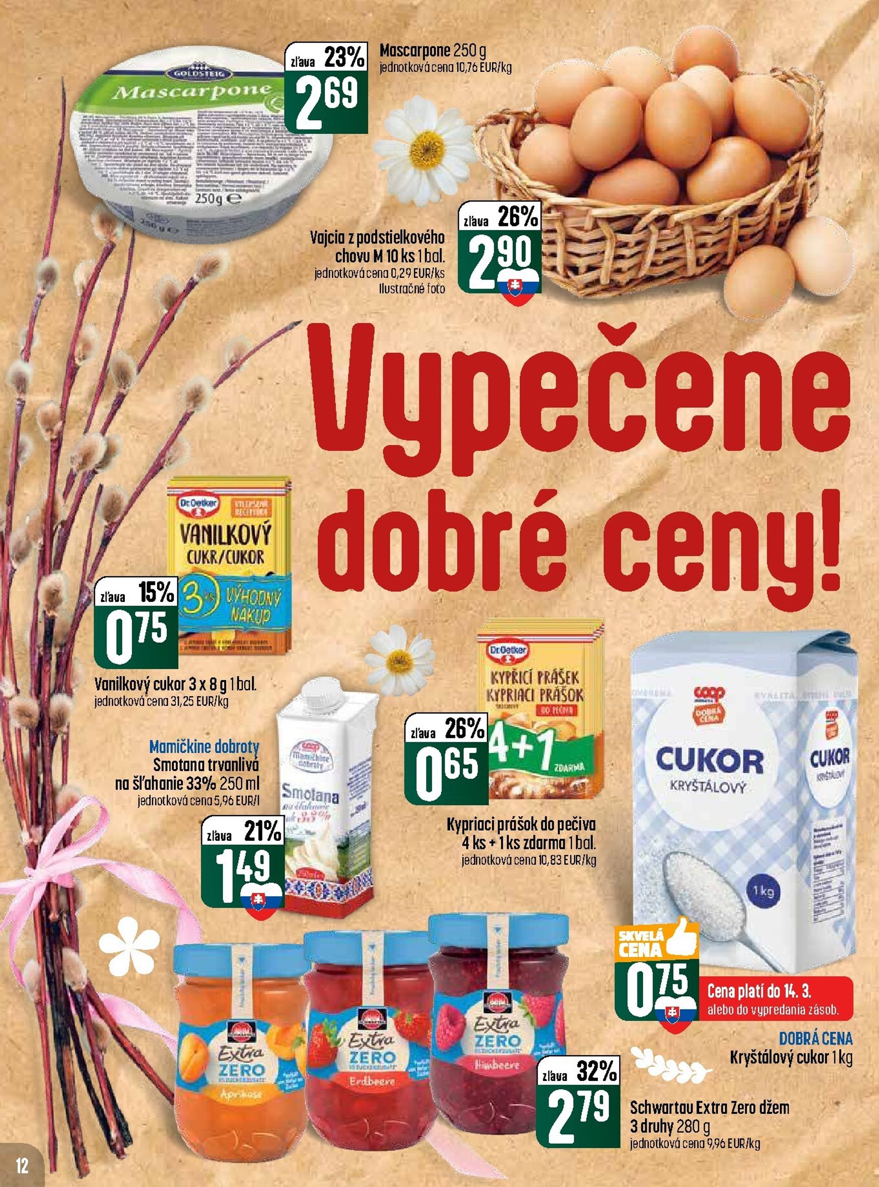 Page 12 of Aktuálny coop-jednota leták platný od štvrtka 12.03 do 18.03