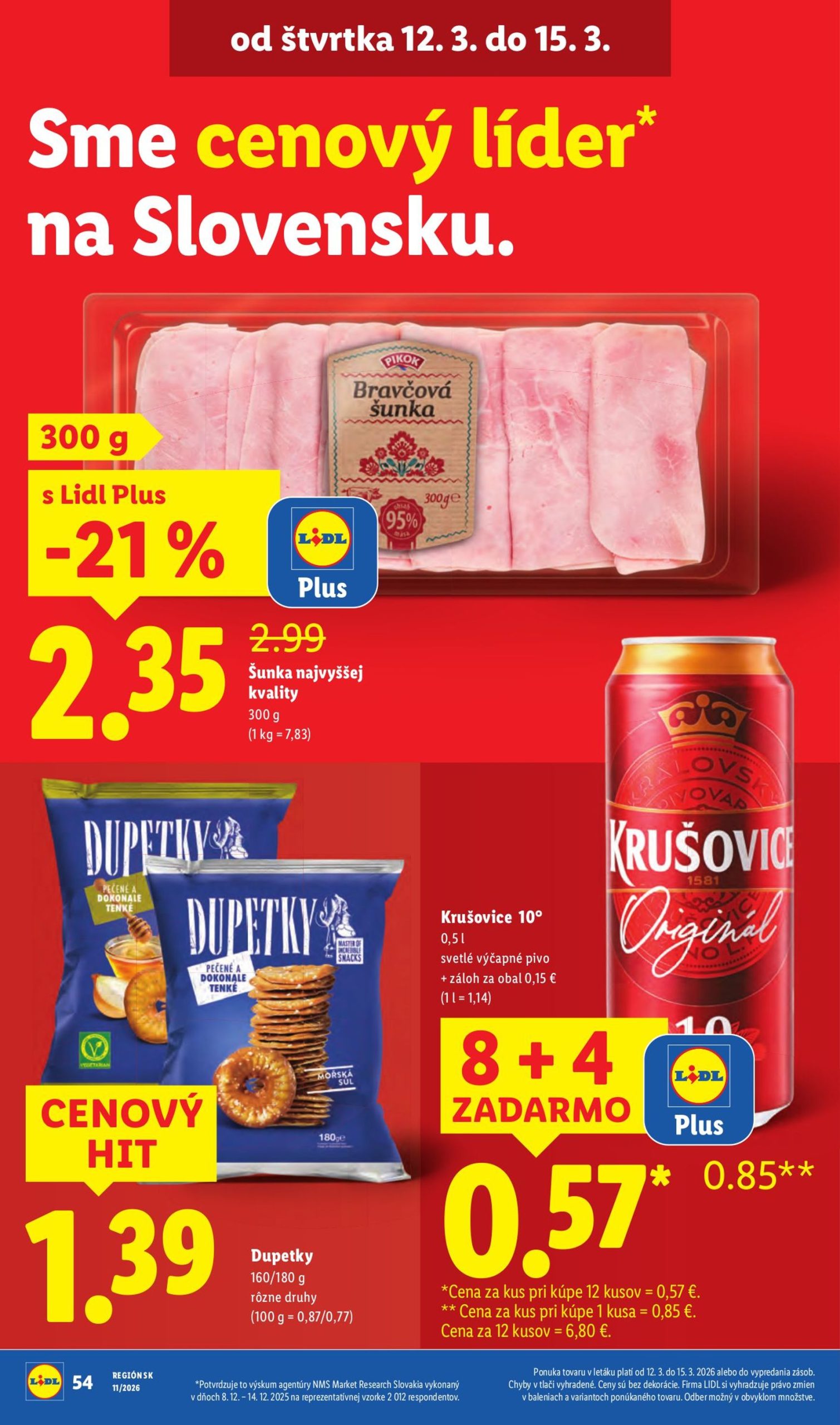 Page 8 of Aktuálny lidl leták platný od štvrtka 12.03 do 15.03