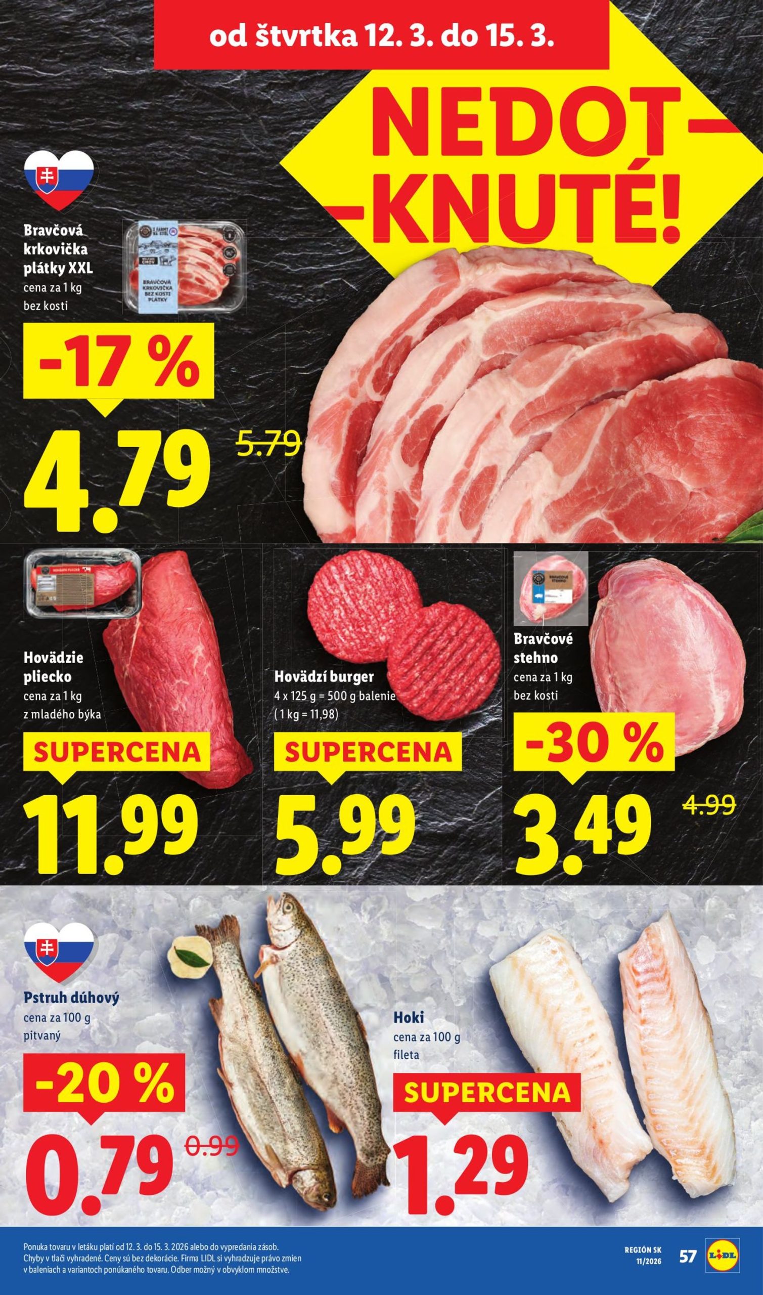 Page 11 of Aktuálny lidl leták platný od štvrtka 12.03 do 15.03