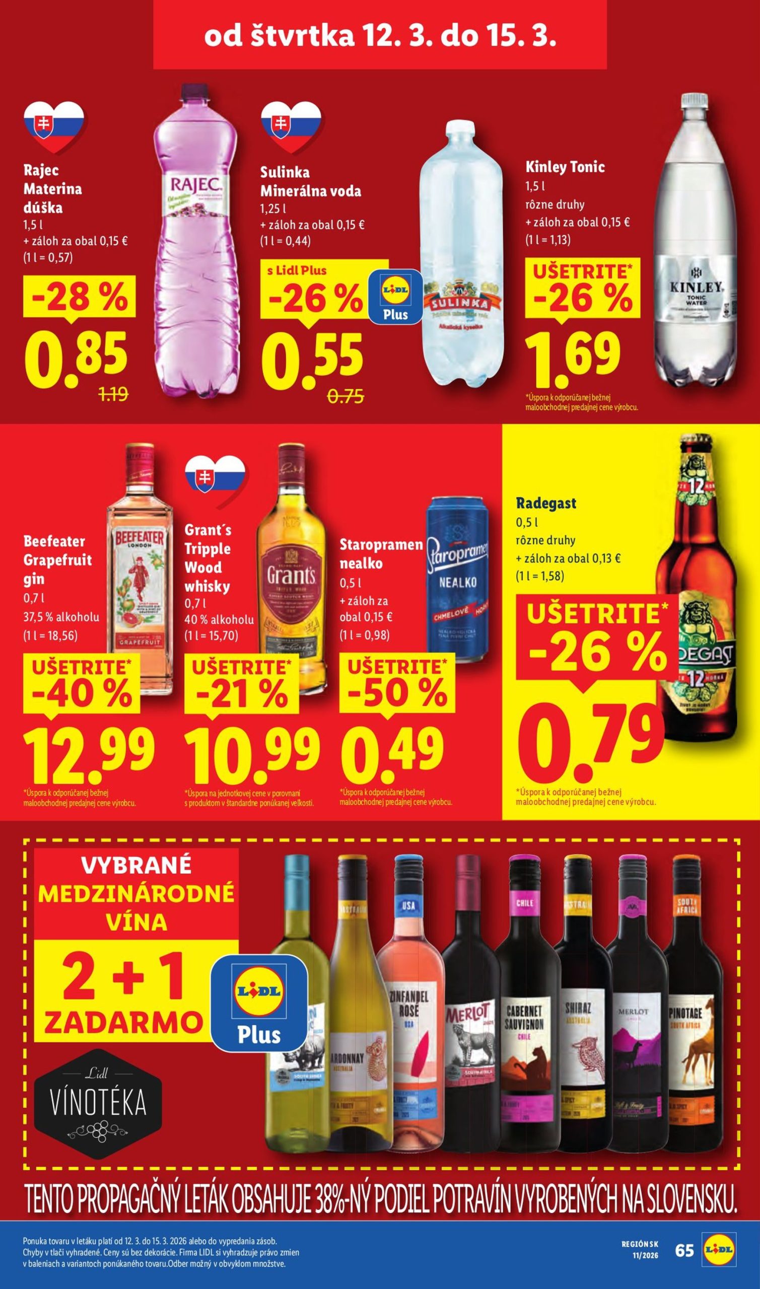 Page 19 of Aktuálny lidl leták platný od štvrtka 12.03 do 15.03