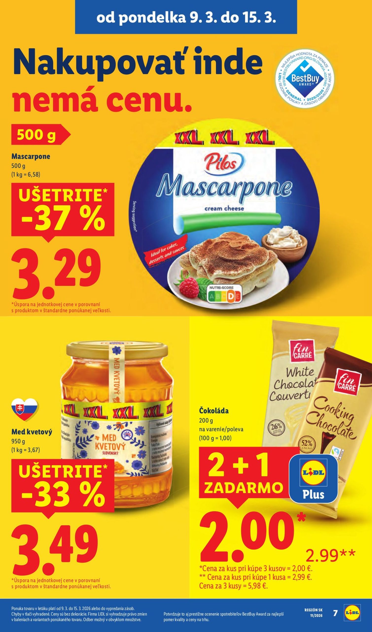 Page 7 of Aktuálny lidl leták platný od štvrtka 12.03 do 15.03