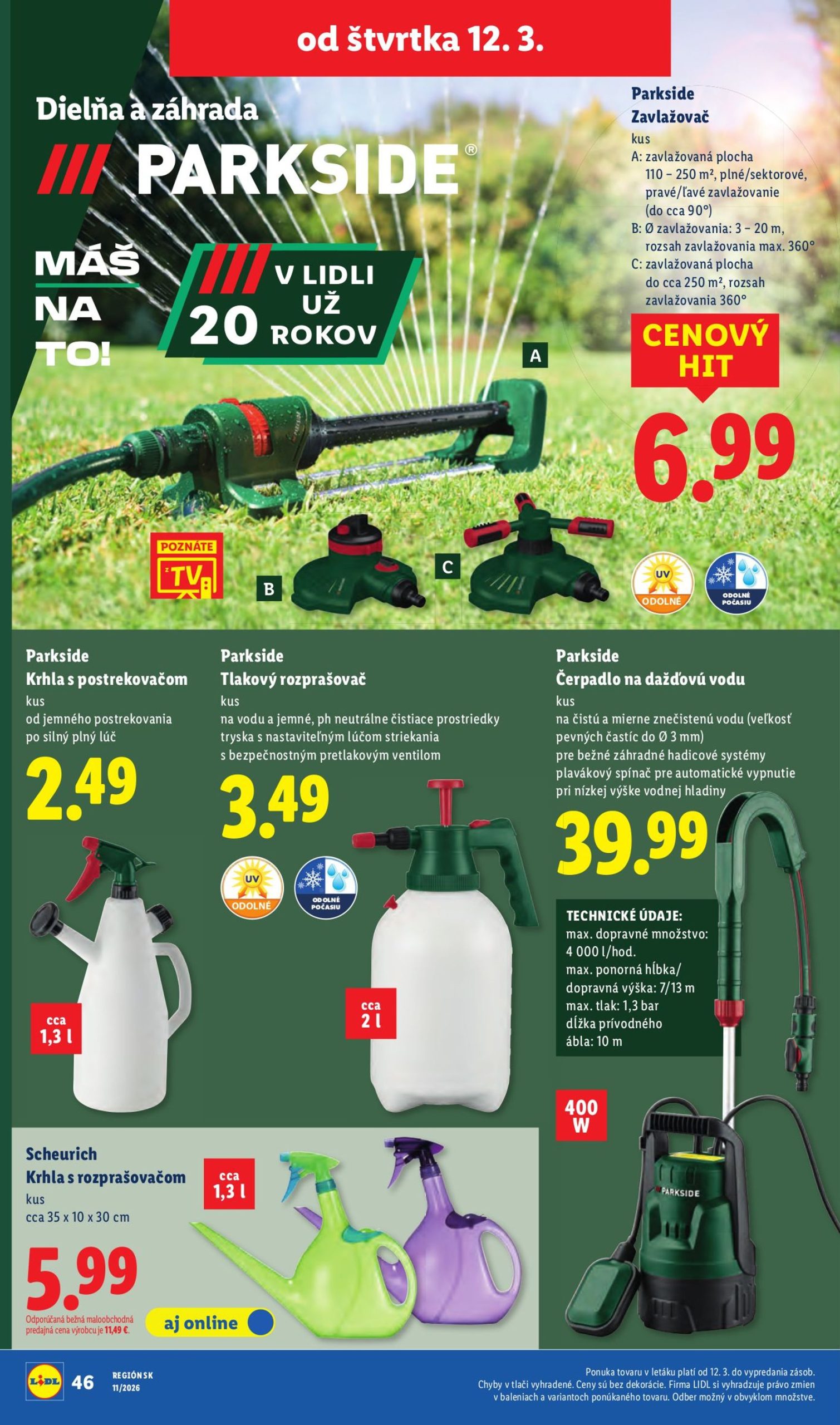 Page 32 of Aktuálny lidl leták platný od štvrtka 12.03 do 15.03
