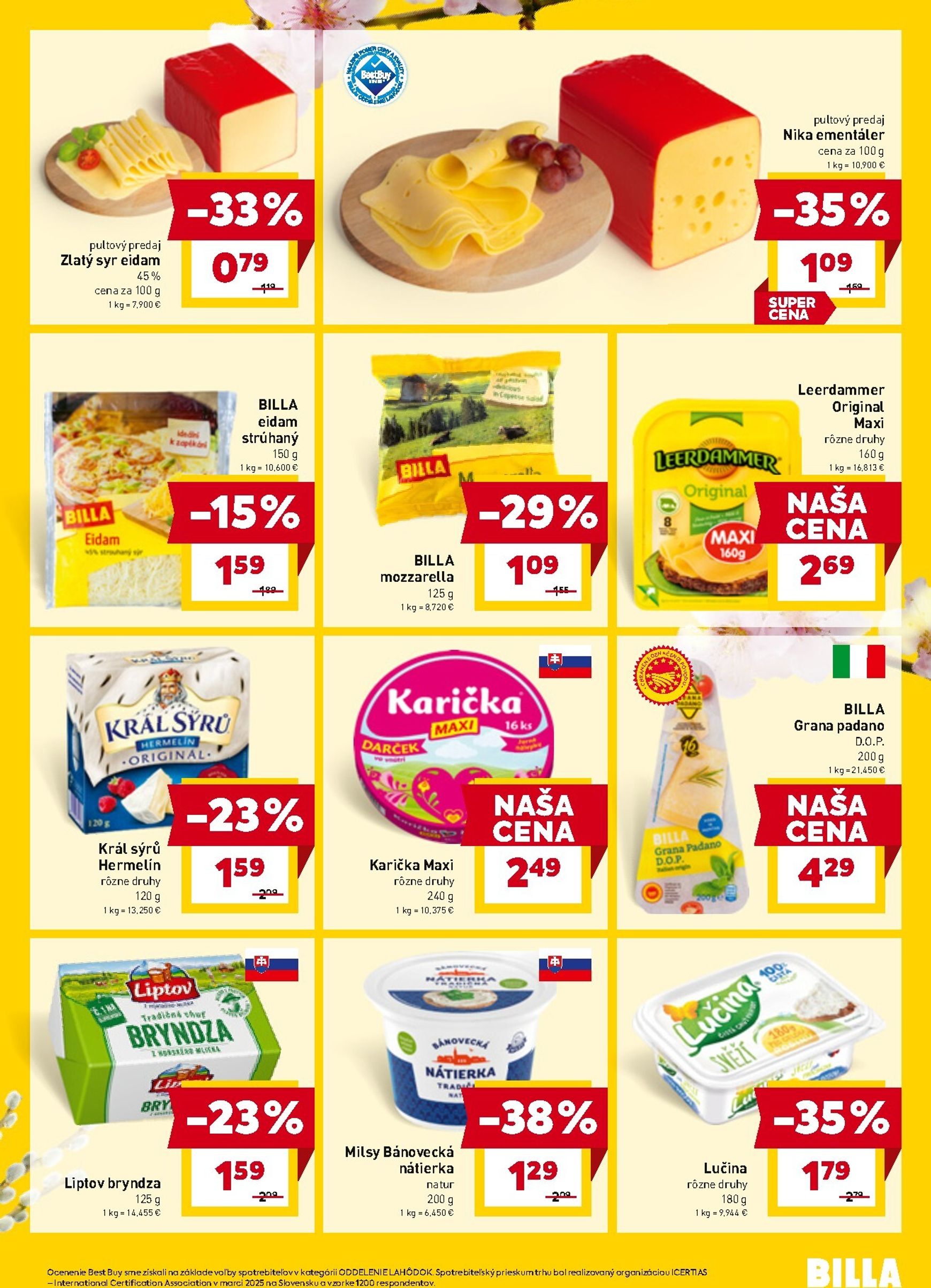 Page 11 of Aktuálny billa leták platný od stredy 11.03 do 17.03