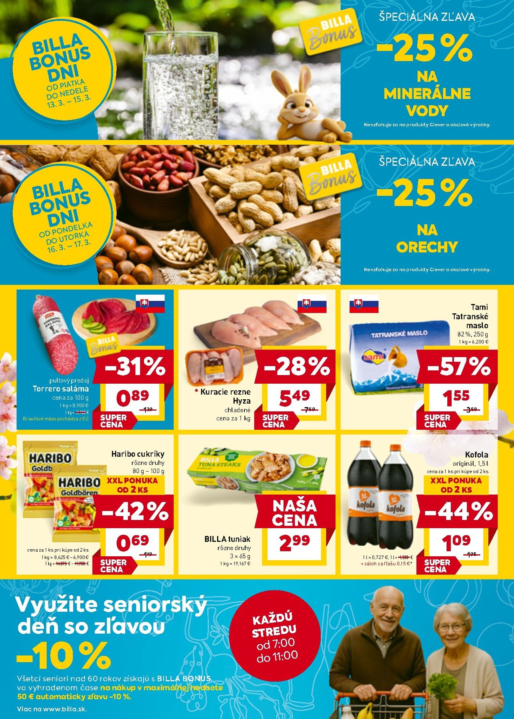 Page 2 of Aktuálny billa leták platný od stredy 11.03 do 17.03