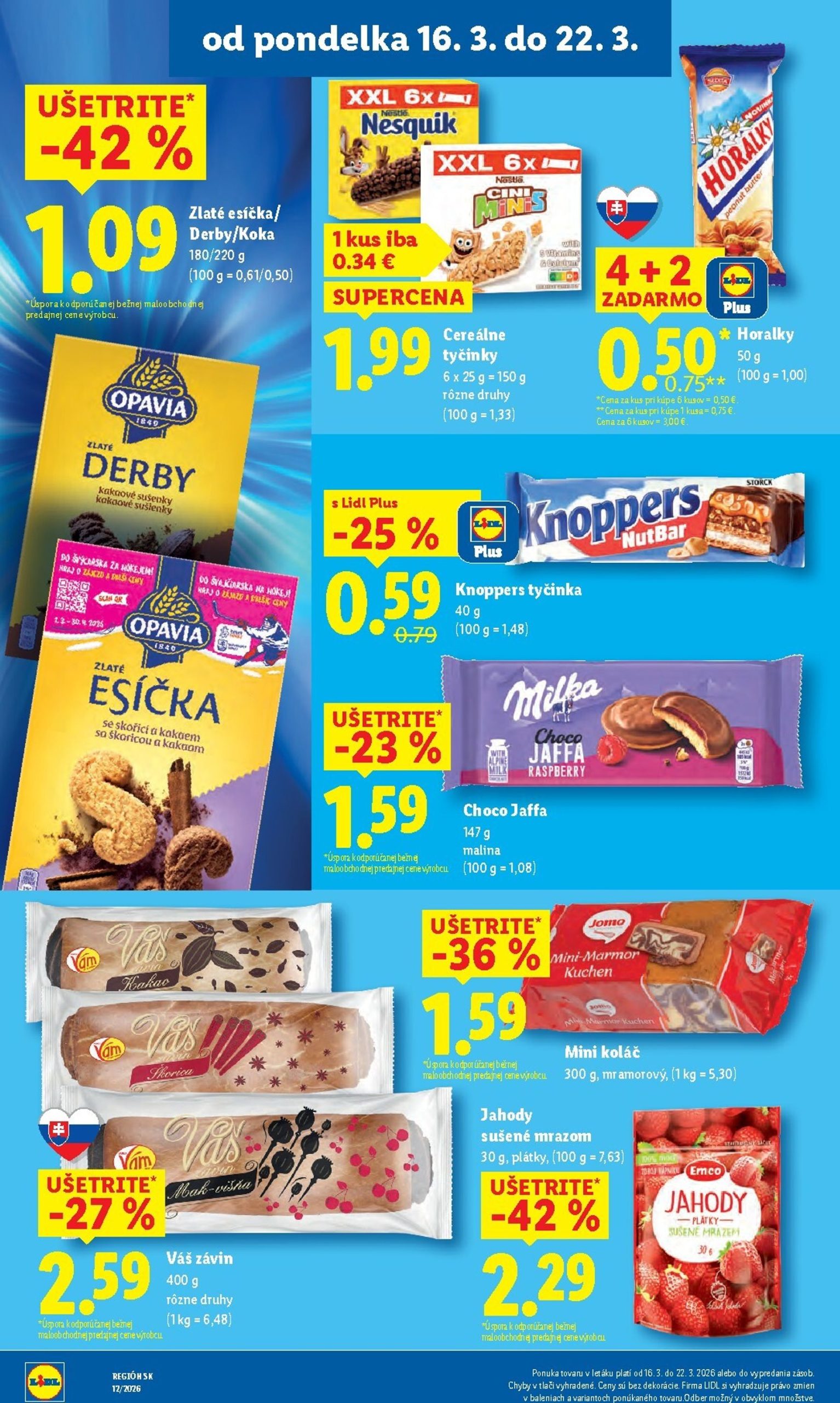 Page 32 of Aktuálny lidl leták platný od pondelka 16.03 do 22.03