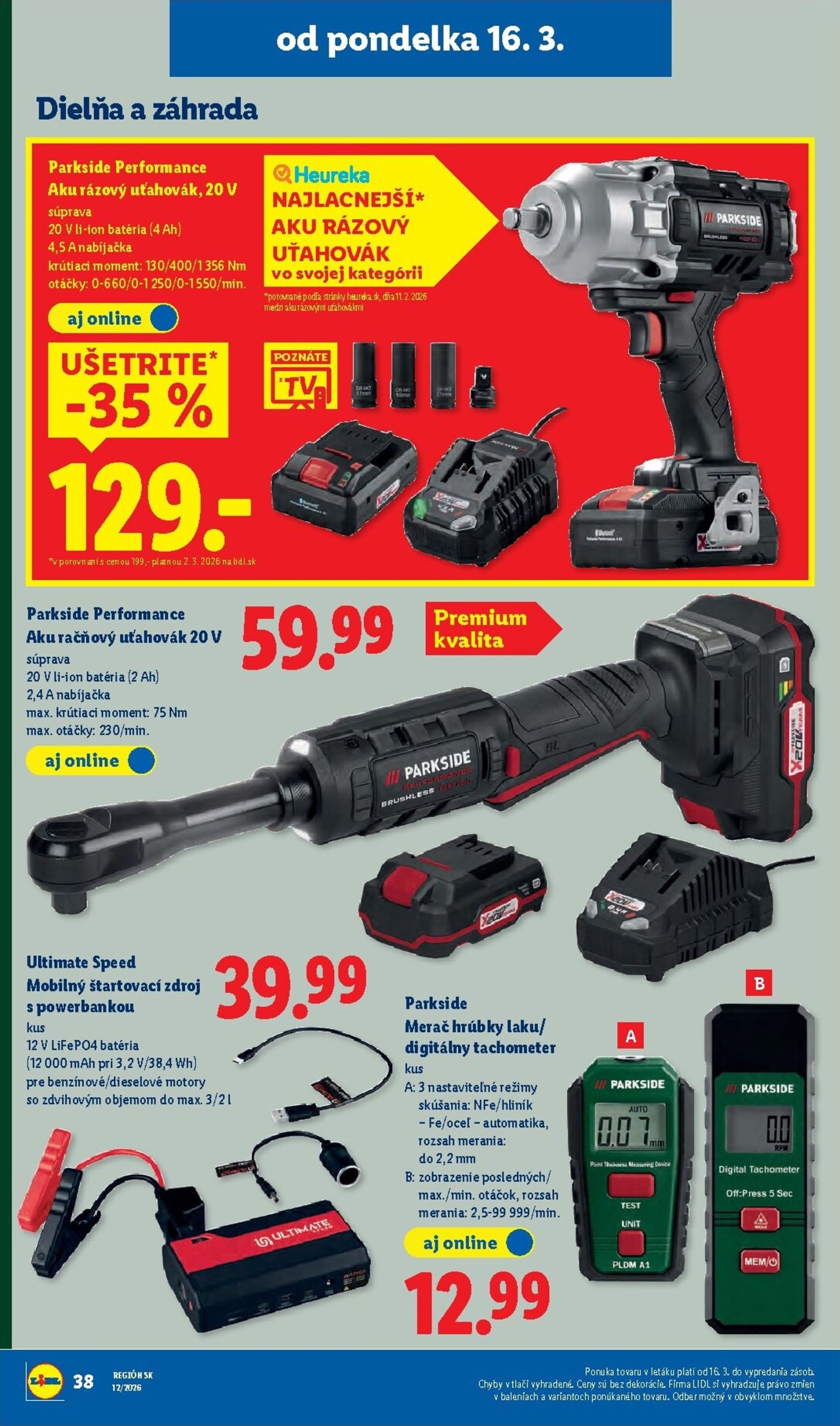 Page 58 of Aktuálny lidl leták platný od pondelka 16.03 do 22.03