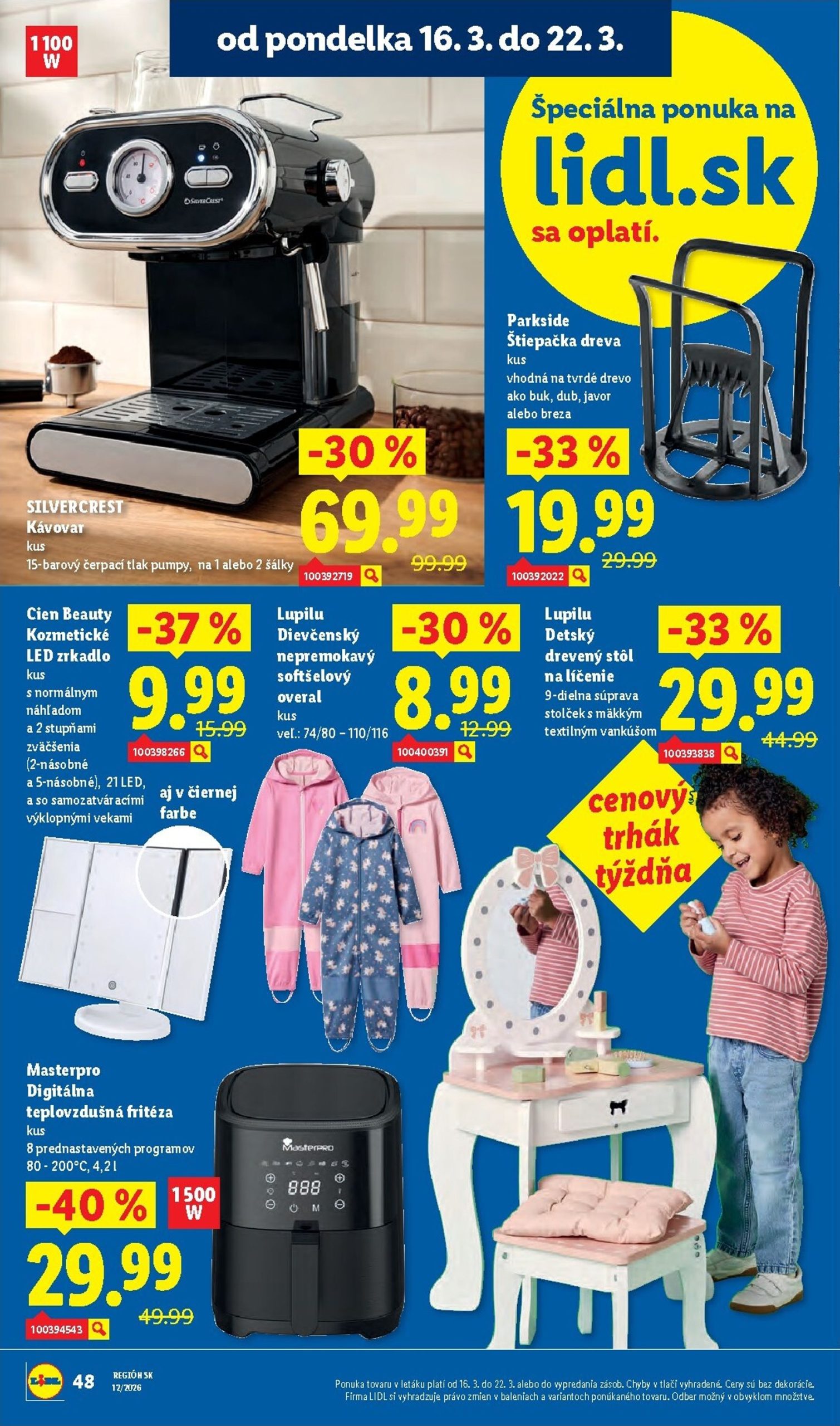 Page 68 of Aktuálny lidl leták platný od pondelka 16.03 do 22.03