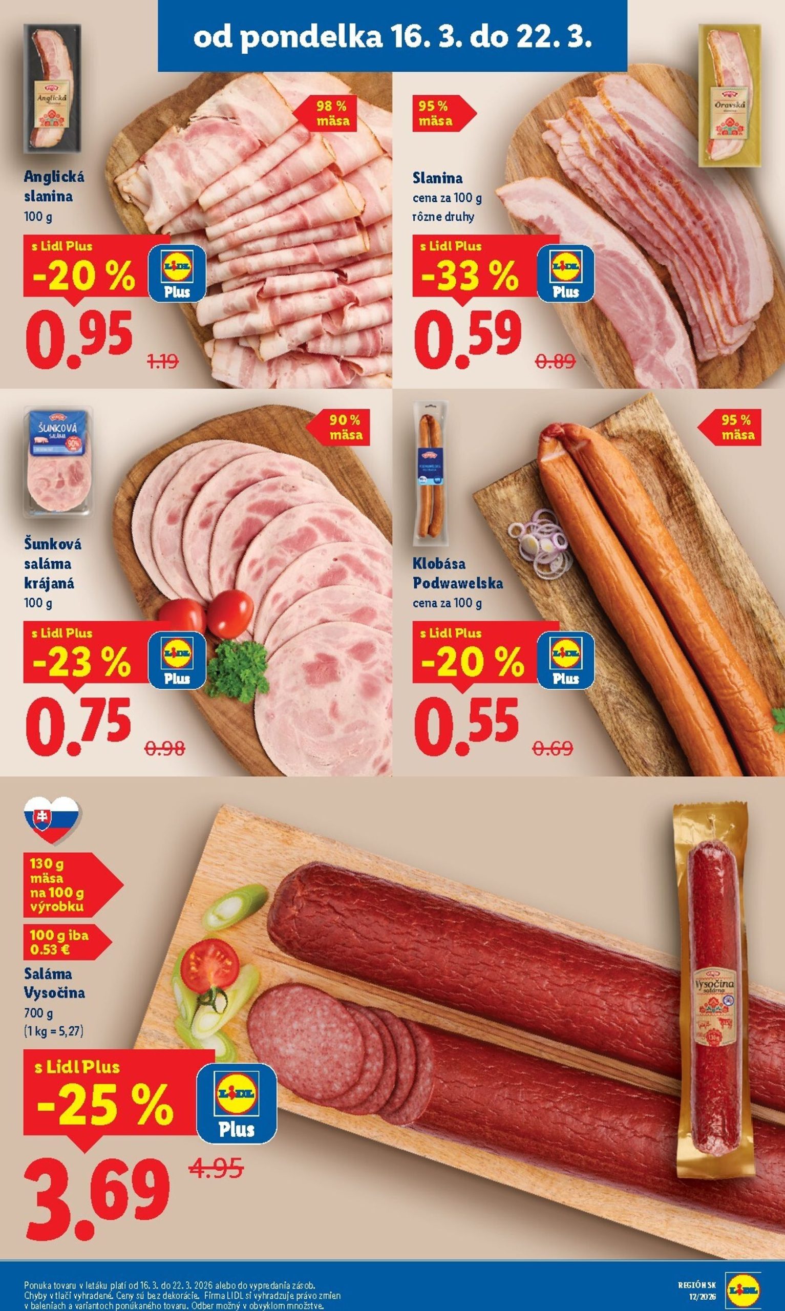 Page 19 of Aktuálny lidl leták platný od pondelka 16.03 do 22.03