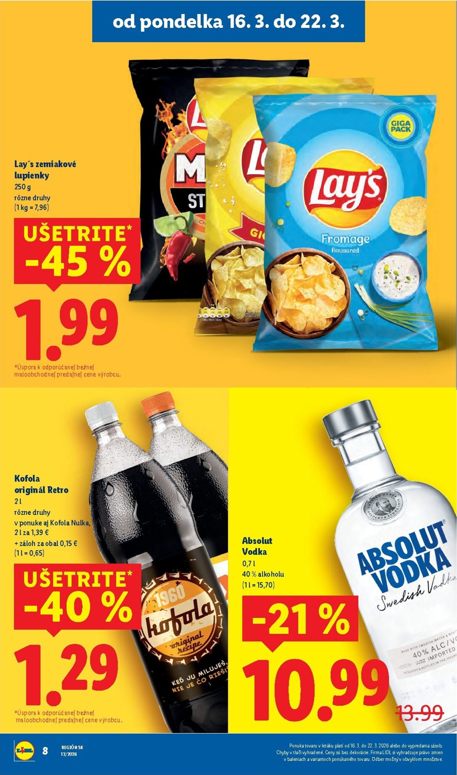 Page 14 of Aktuálny lidl leták platný od pondelka 16.03 do 22.03