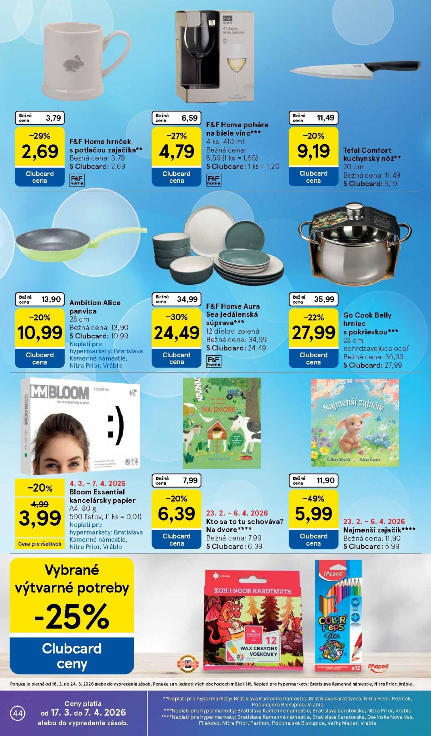 Page 44 of Aktuálny tesco leták platný od stredy 18.03 do 24.03
