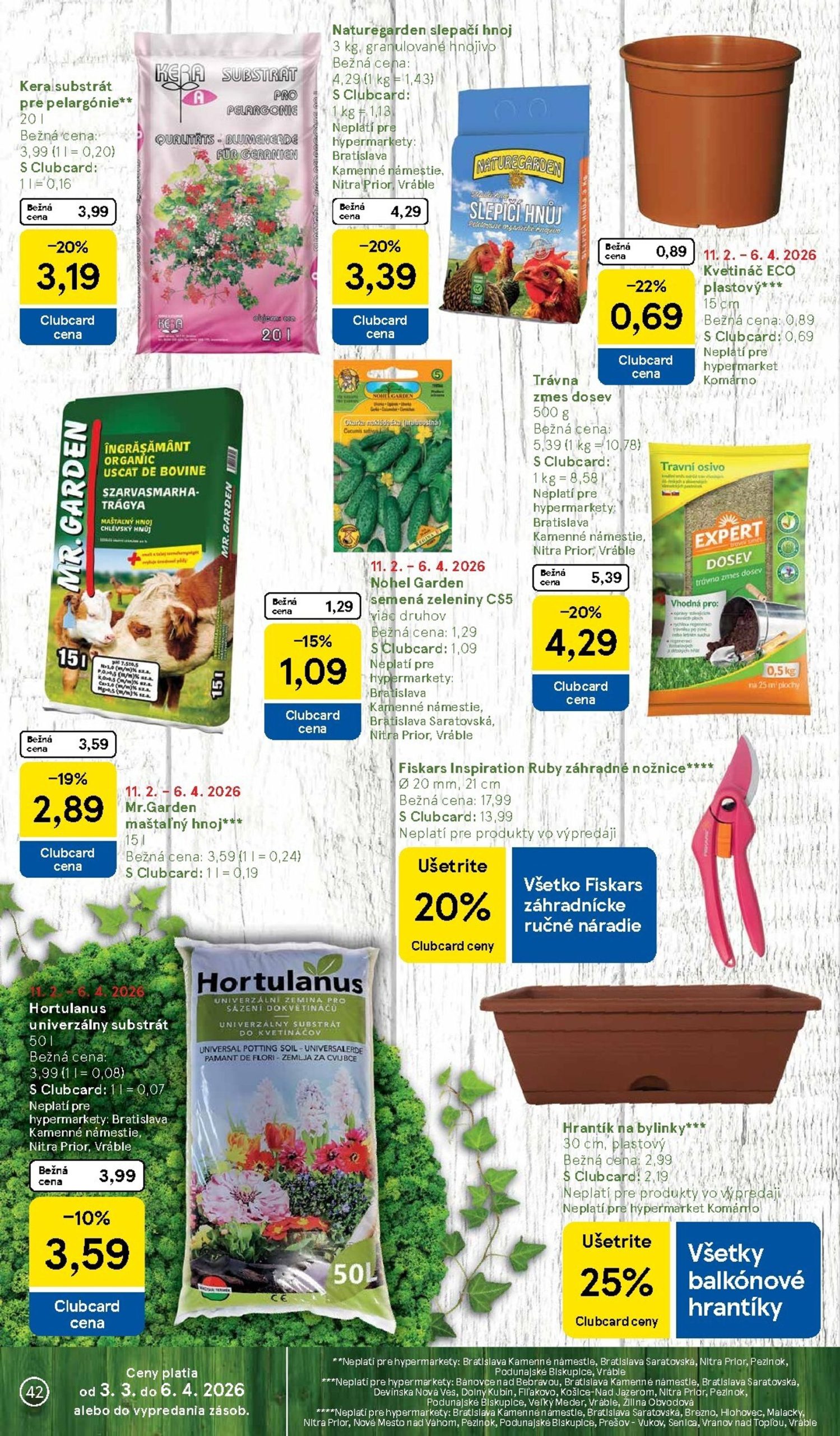 Page 42 of Aktuálny tesco leták platný od stredy 18.03 do 24.03