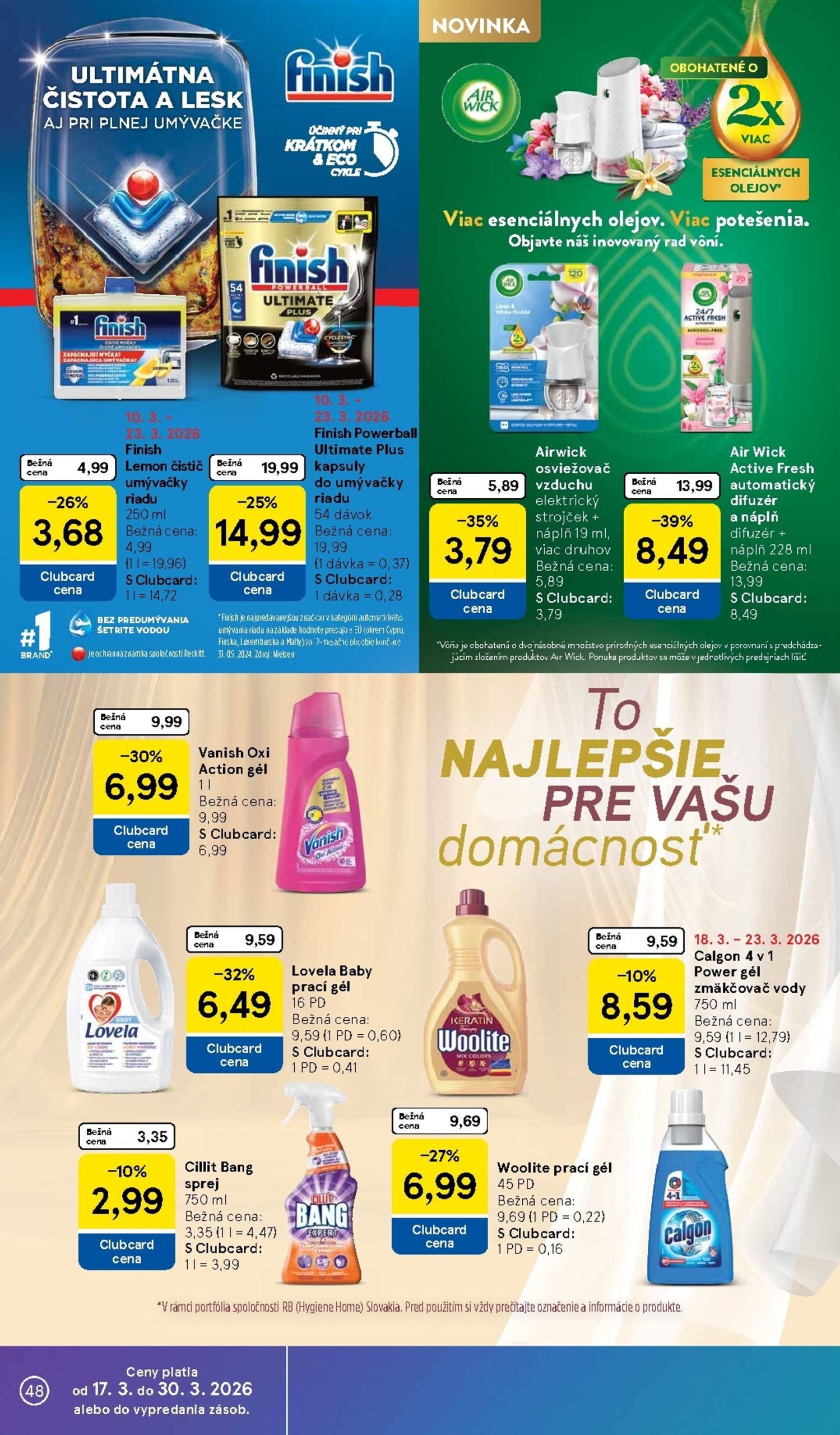 Page 48 of Aktuálny tesco leták platný od stredy 18.03 do 24.03