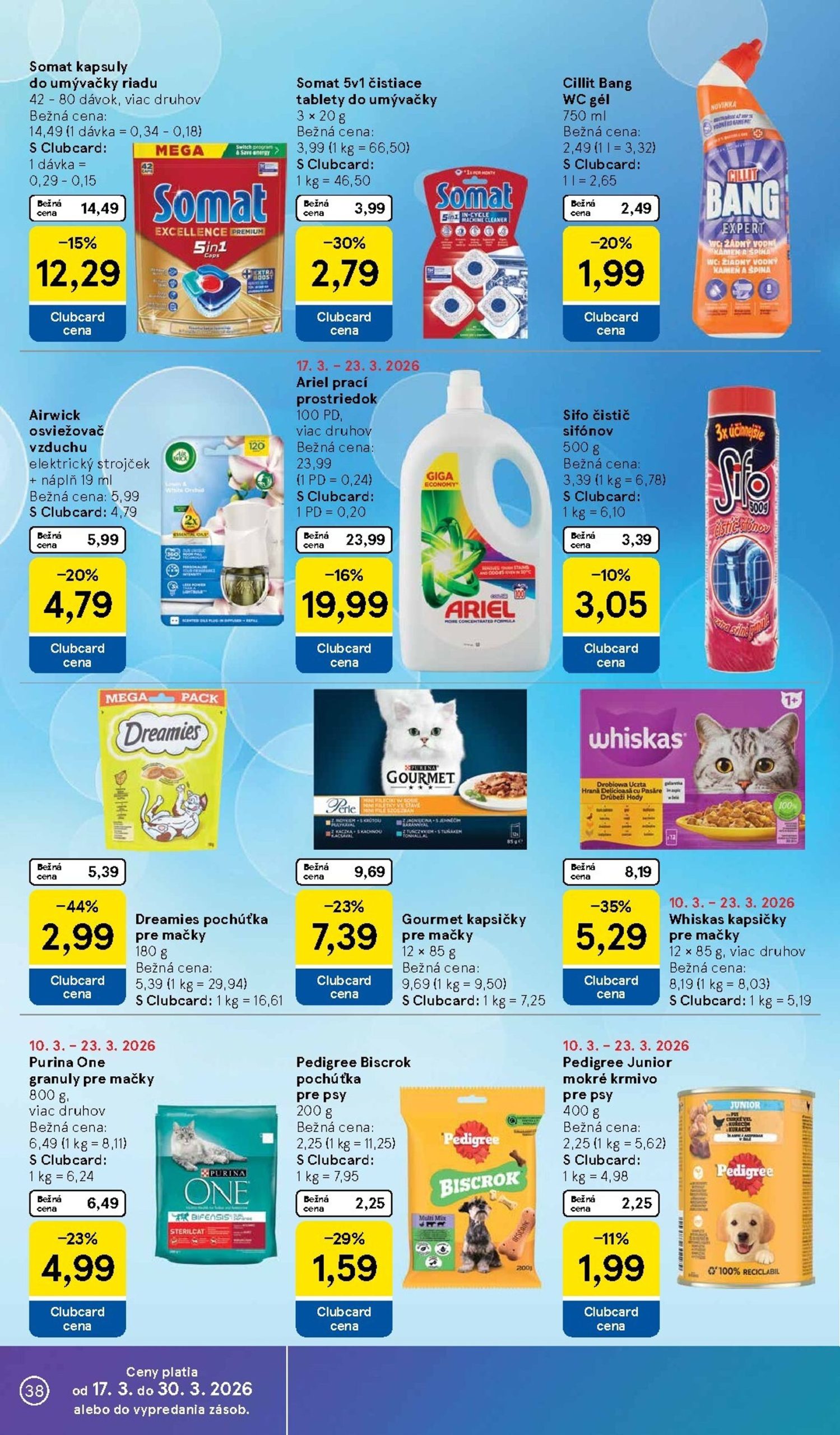 Page 38 of Aktuálny tesco leták platný od stredy 18.03 do 24.03