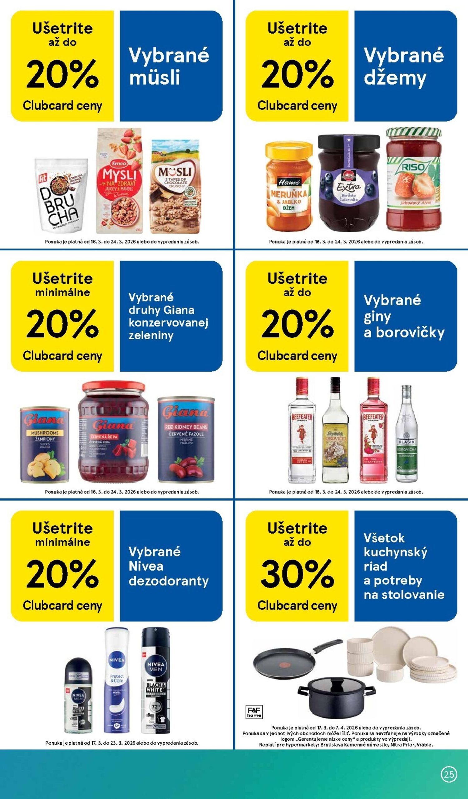 Page 25 of Aktuálny tesco leták platný od stredy 18.03 do 24.03