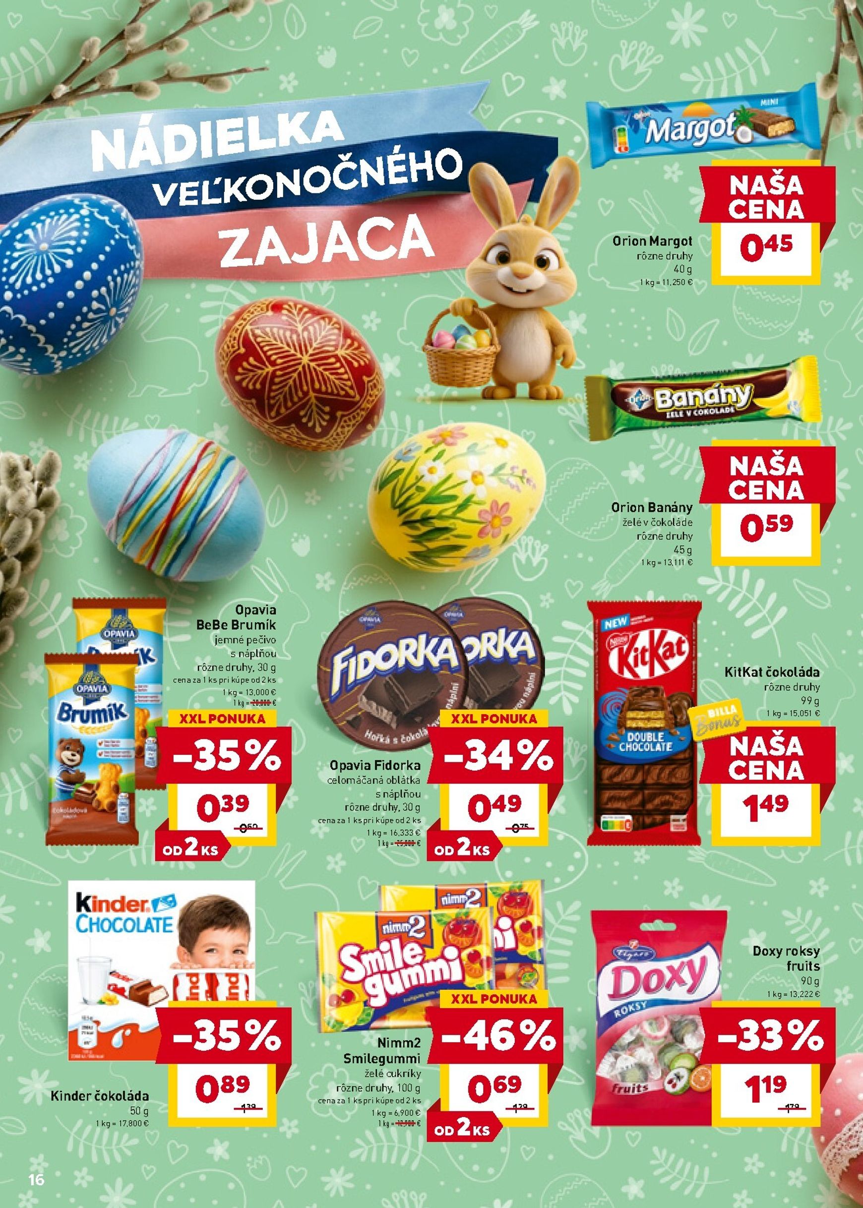 Page 16 of Aktuálny billa leták platný od stredy 18.03 do 24.03