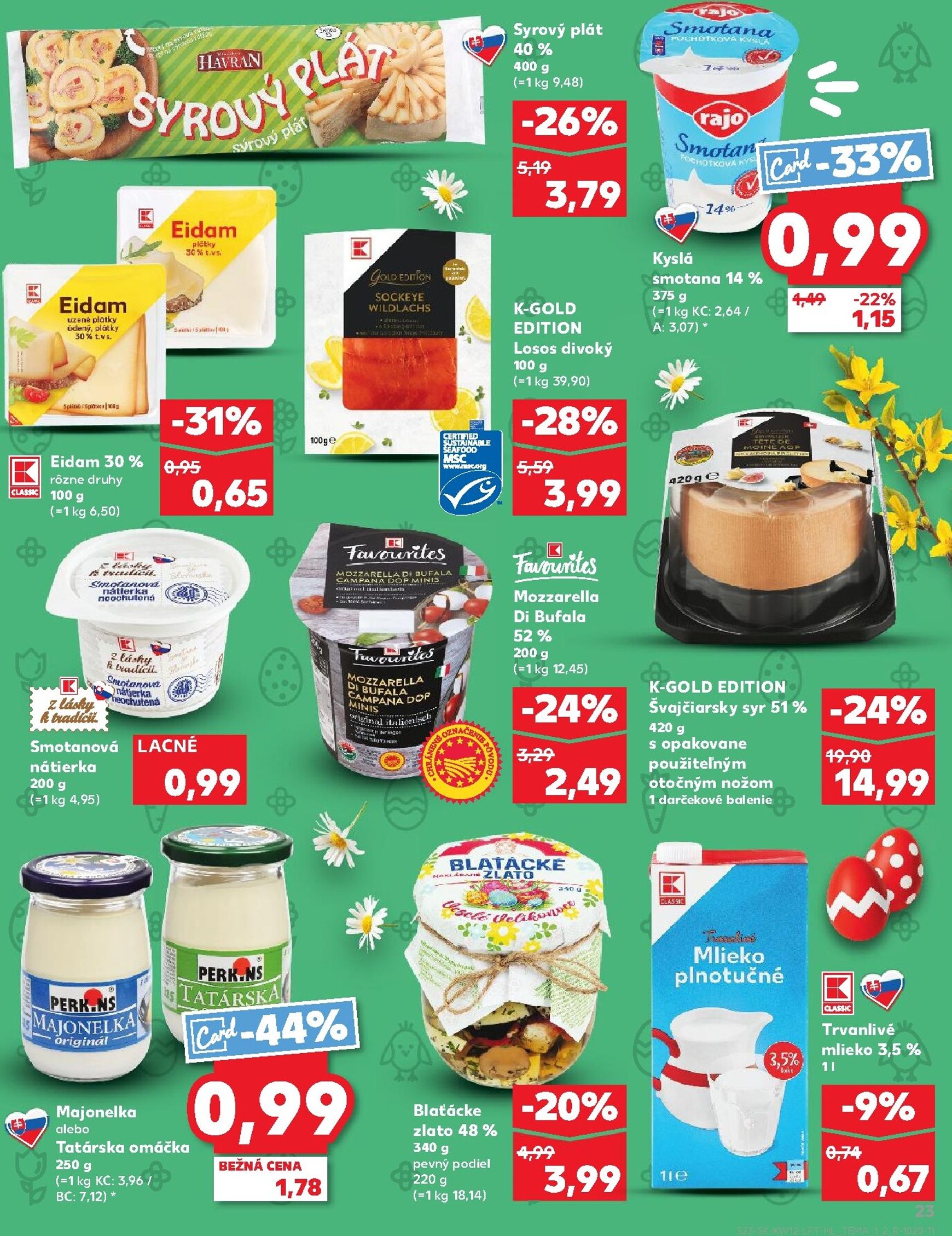 Page 23 of Aktuálny kaufland leták platný od štvrtka 19.03 do 25.03