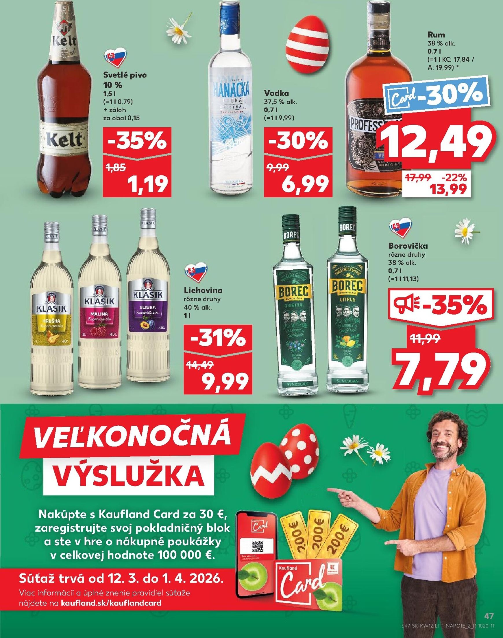 Page 47 of Aktuálny kaufland leták platný od štvrtka 19.03 do 25.03