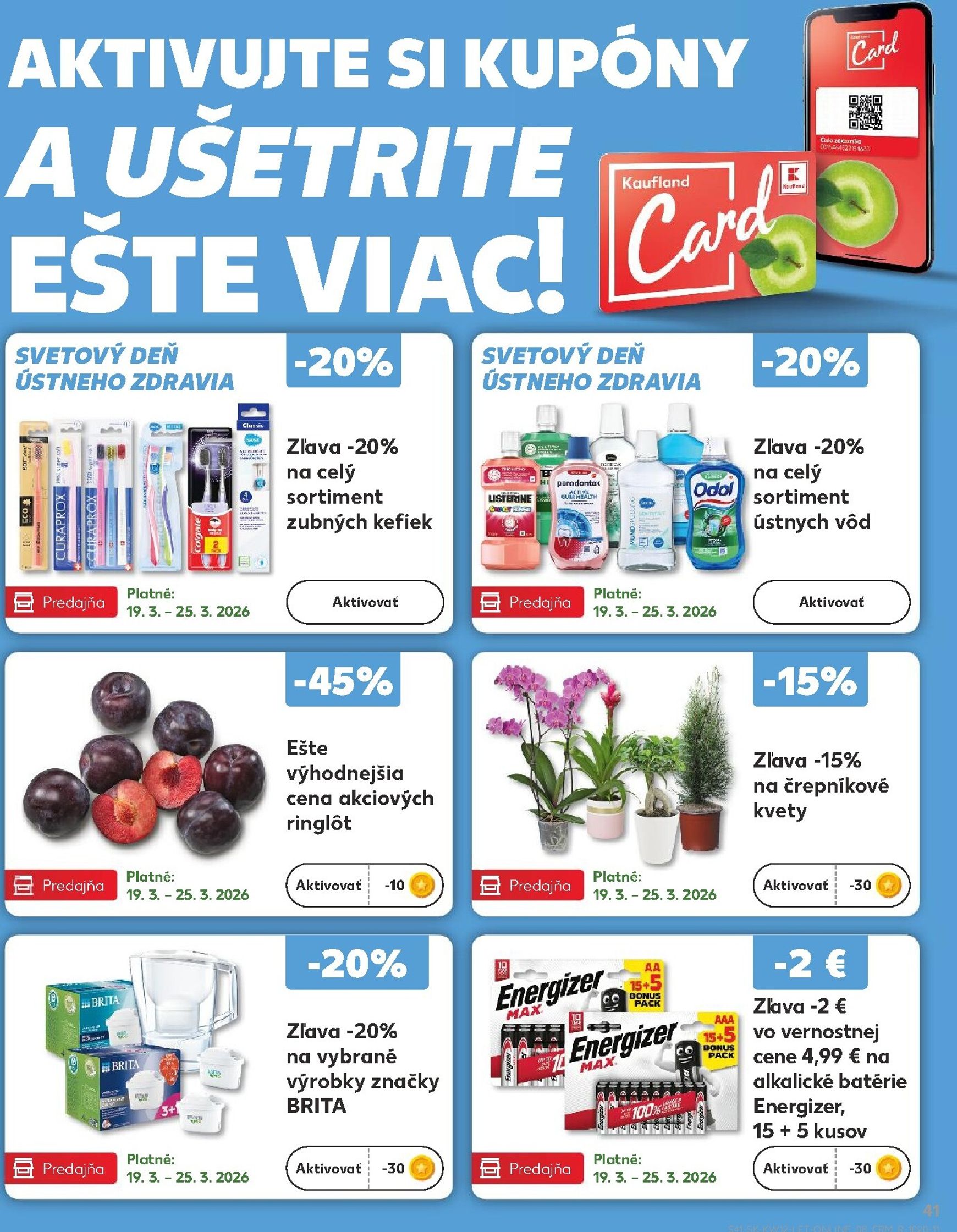 Page 41 of Aktuálny kaufland leták platný od štvrtka 19.03 do 25.03