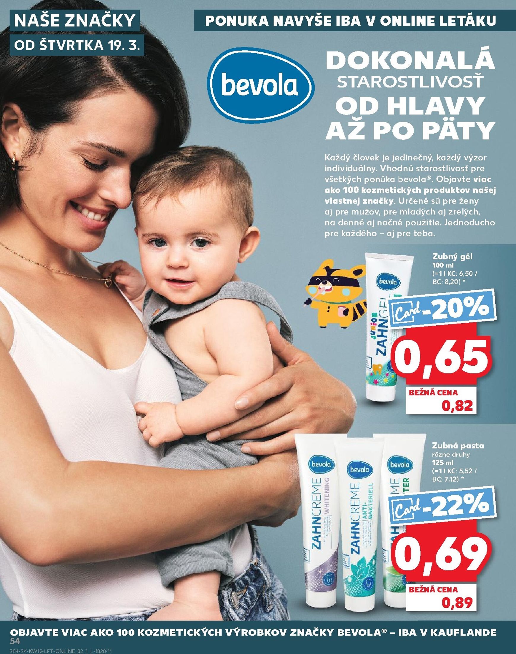 Page 54 of Aktuálny kaufland leták platný od štvrtka 19.03 do 25.03