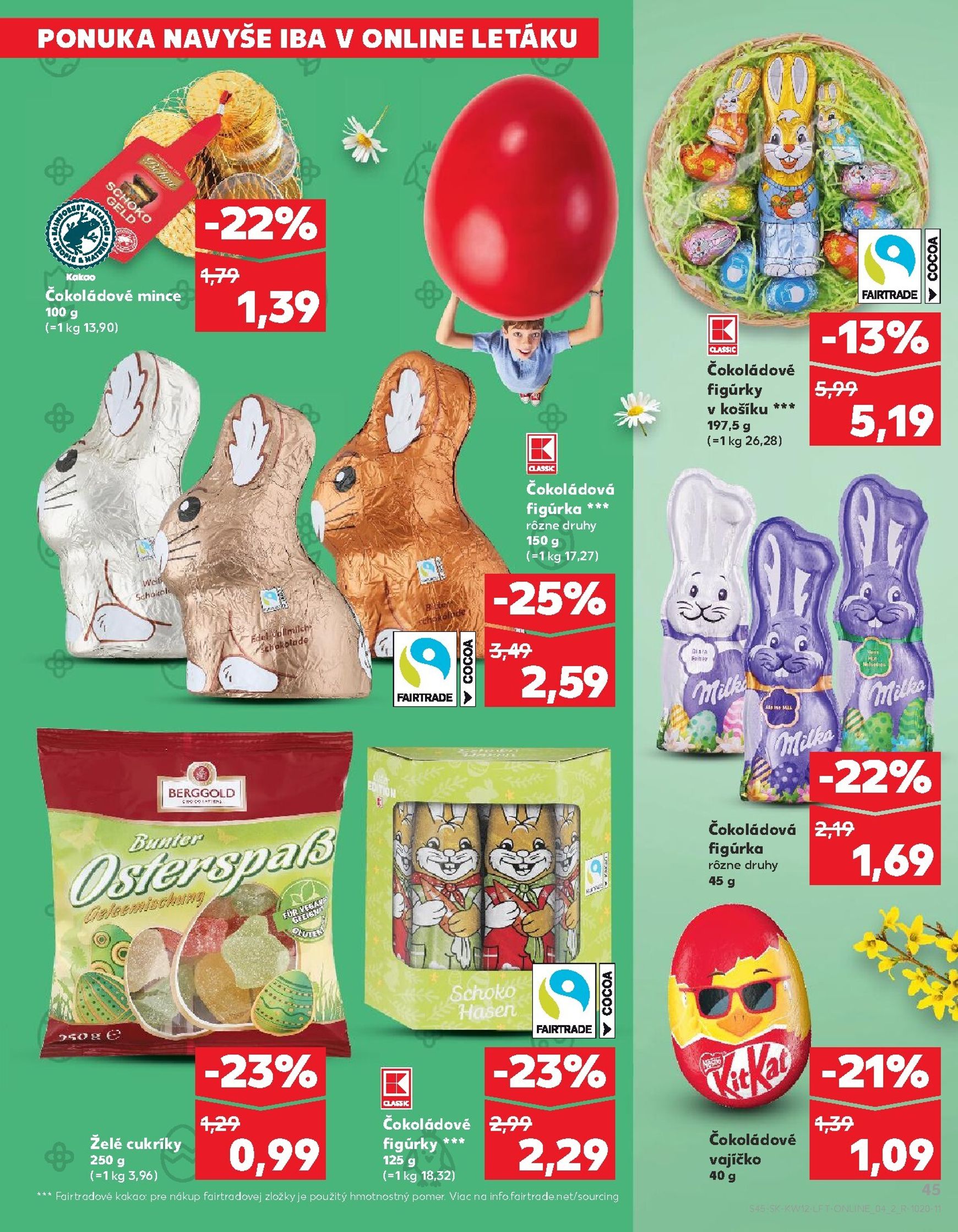 Page 45 of Aktuálny kaufland leták platný od štvrtka 19.03 do 25.03