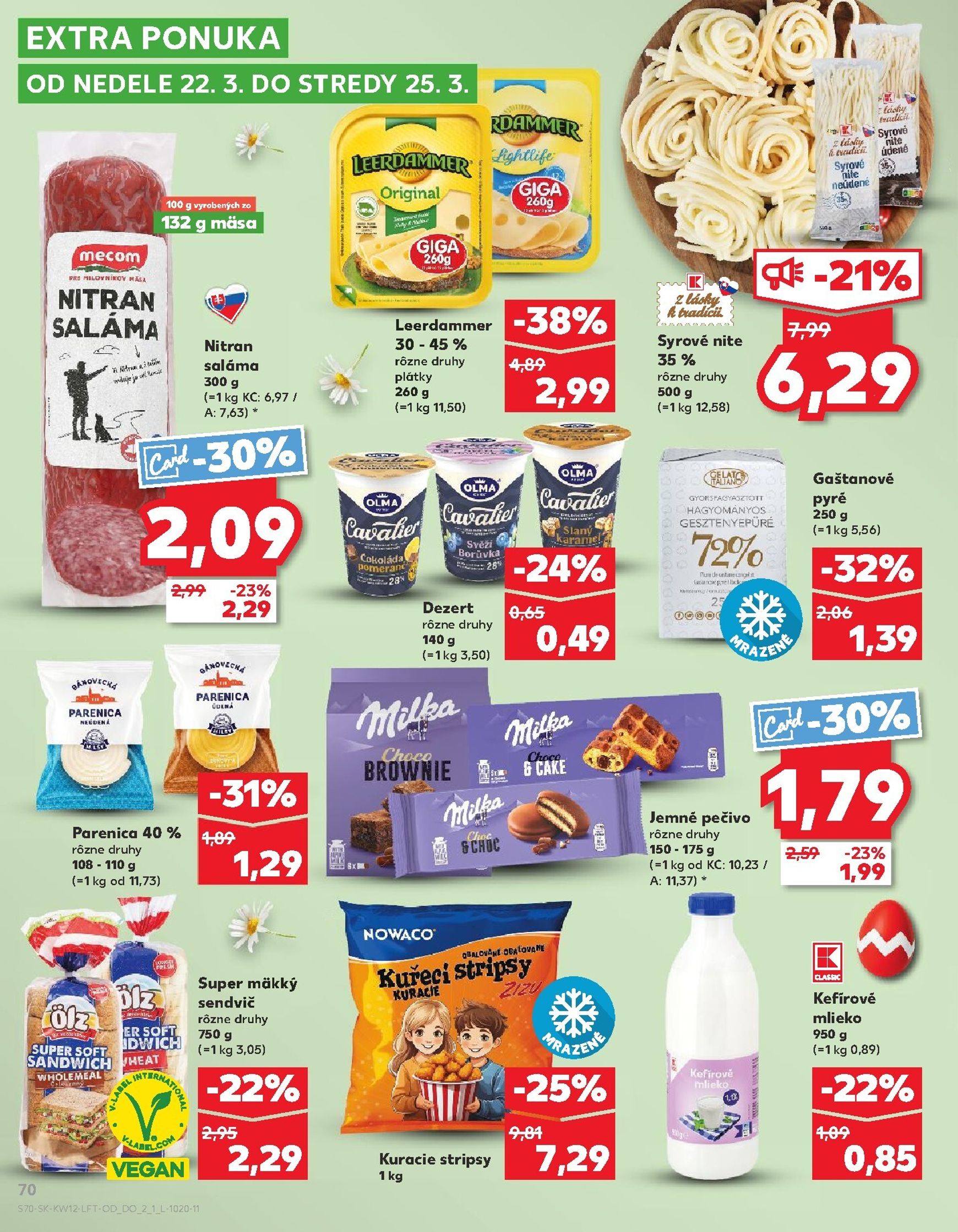 Page 70 of Aktuálny kaufland leták platný od štvrtka 19.03 do 25.03