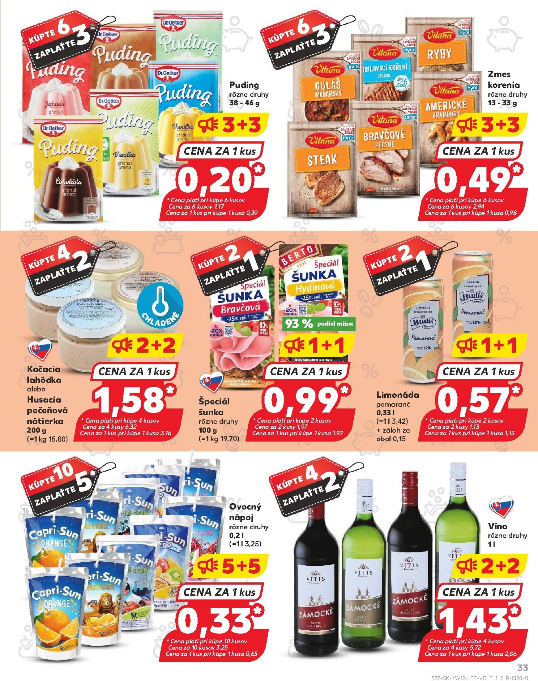 Page 33 of Aktuálny kaufland leták platný od štvrtka 19.03 do 25.03