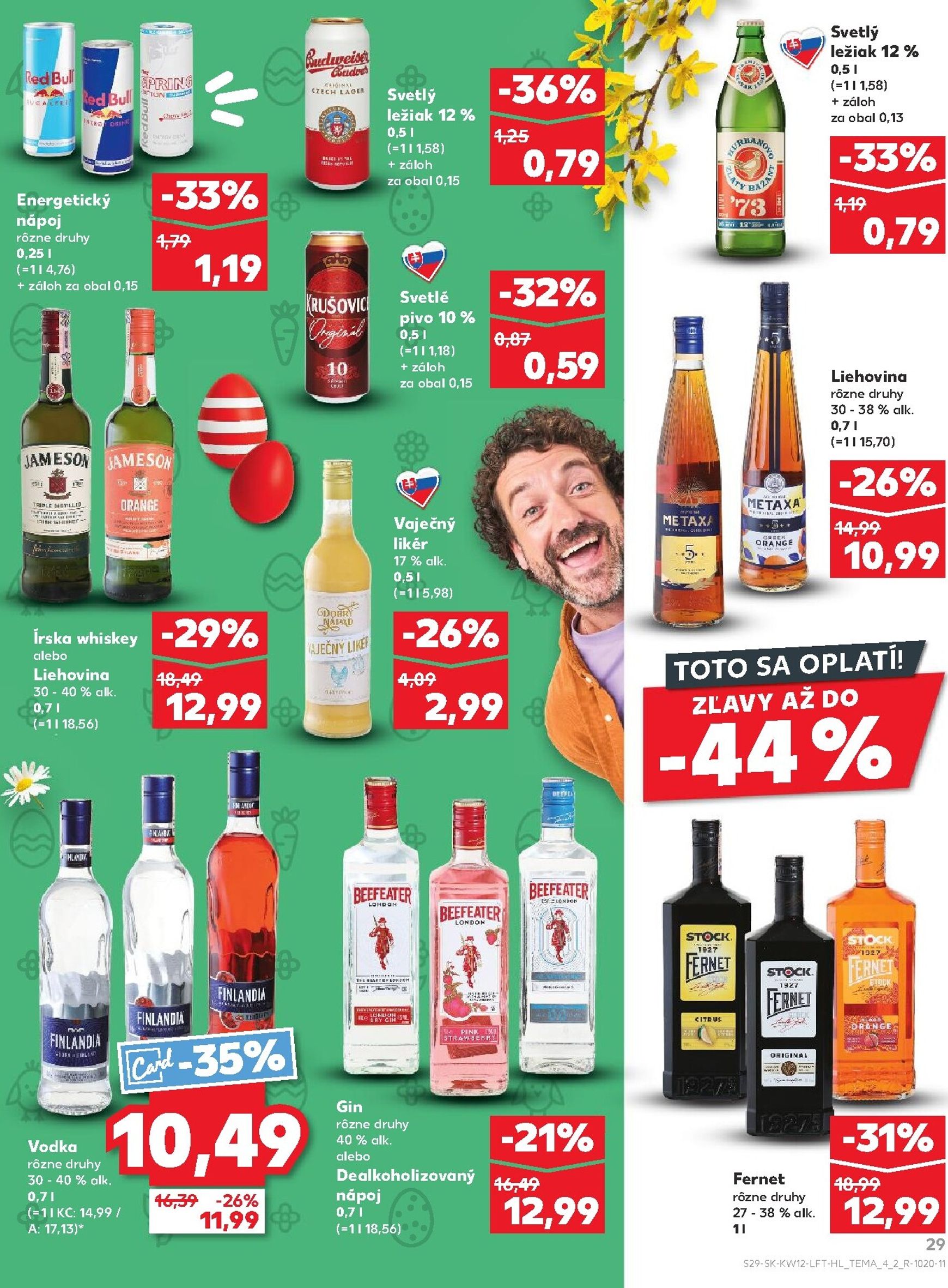 Page 29 of Aktuálny kaufland leták platný od štvrtka 19.03 do 25.03