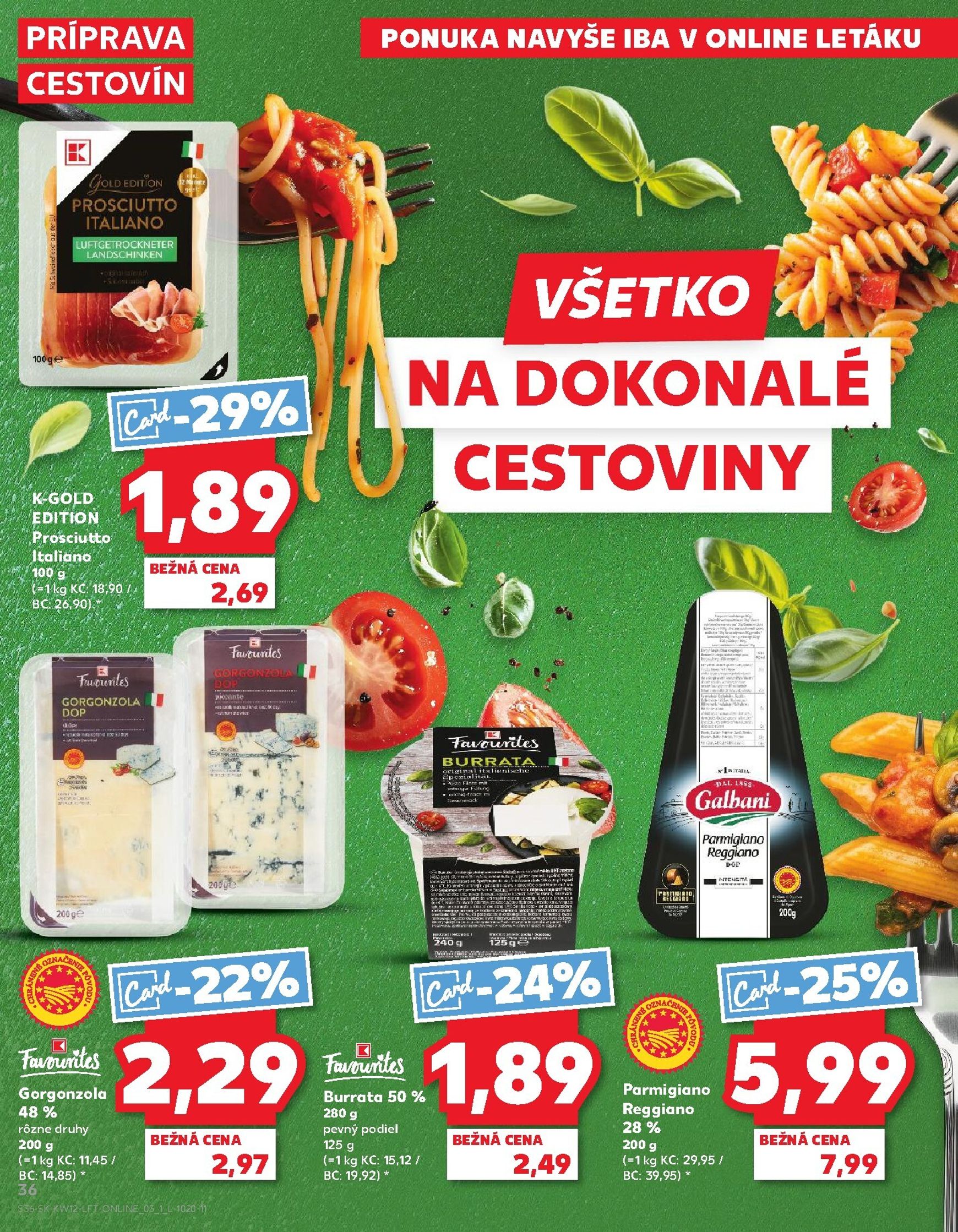 Page 36 of Aktuálny kaufland leták platný od štvrtka 19.03 do 25.03