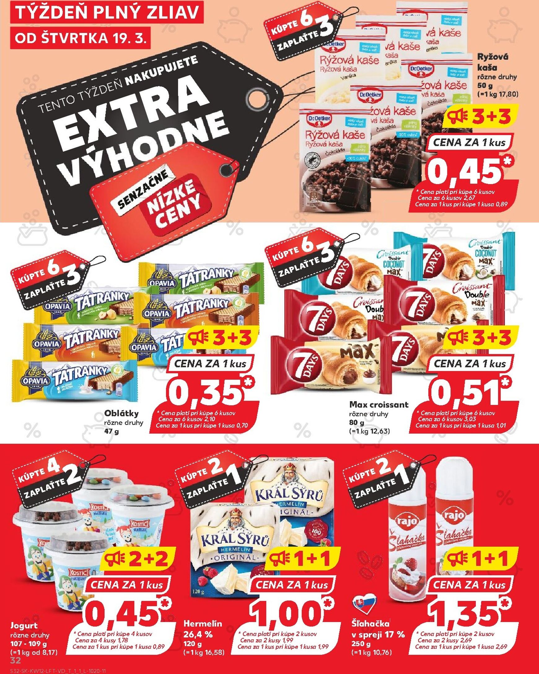 Page 32 of Aktuálny kaufland leták platný od štvrtka 19.03 do 25.03
