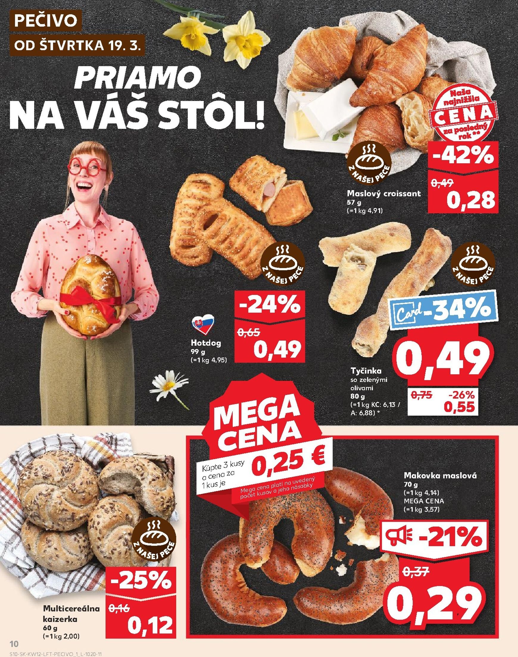 Page 10 of Aktuálny kaufland leták platný od štvrtka 19.03 do 25.03