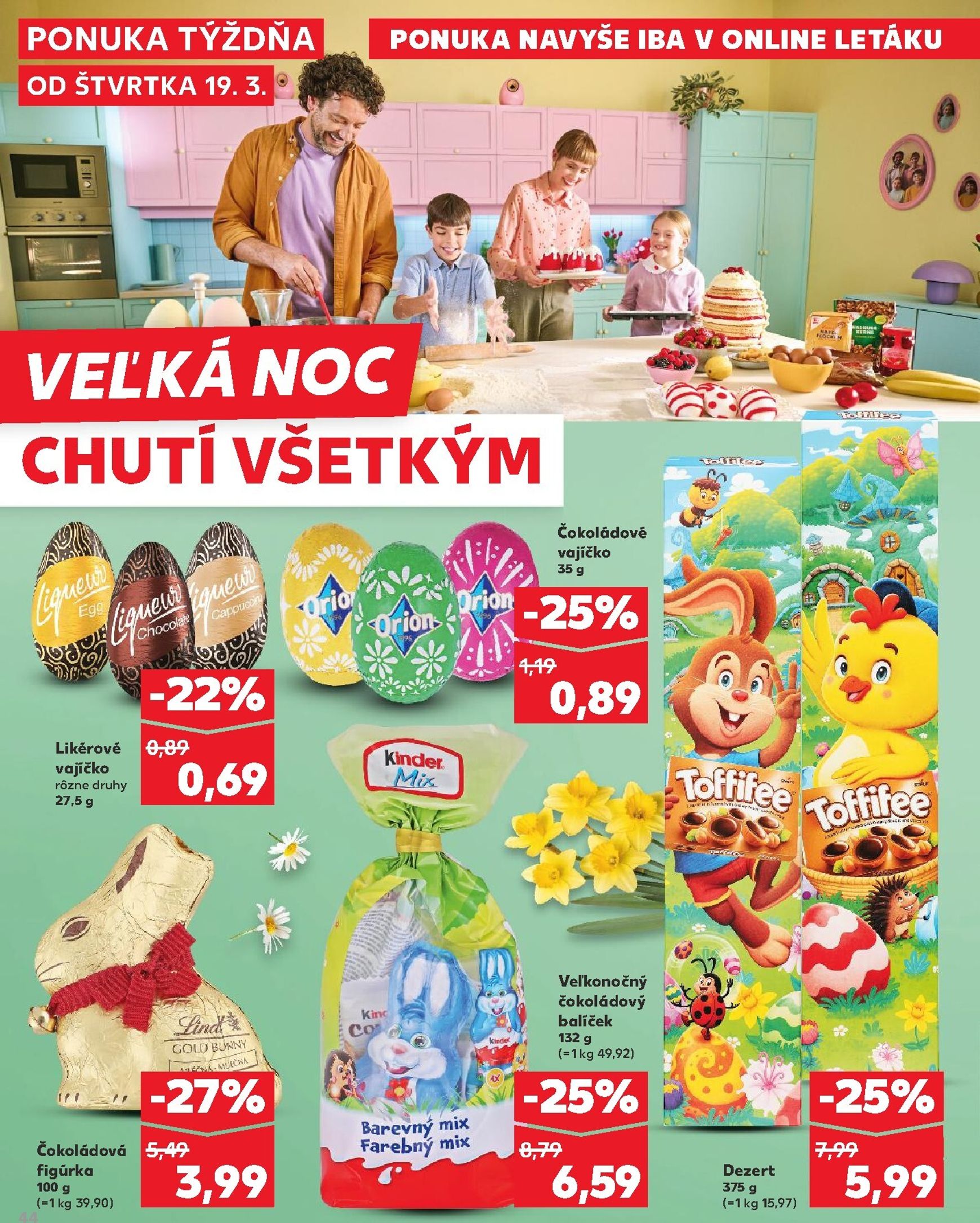 Page 44 of Aktuálny kaufland leták platný od štvrtka 19.03 do 25.03