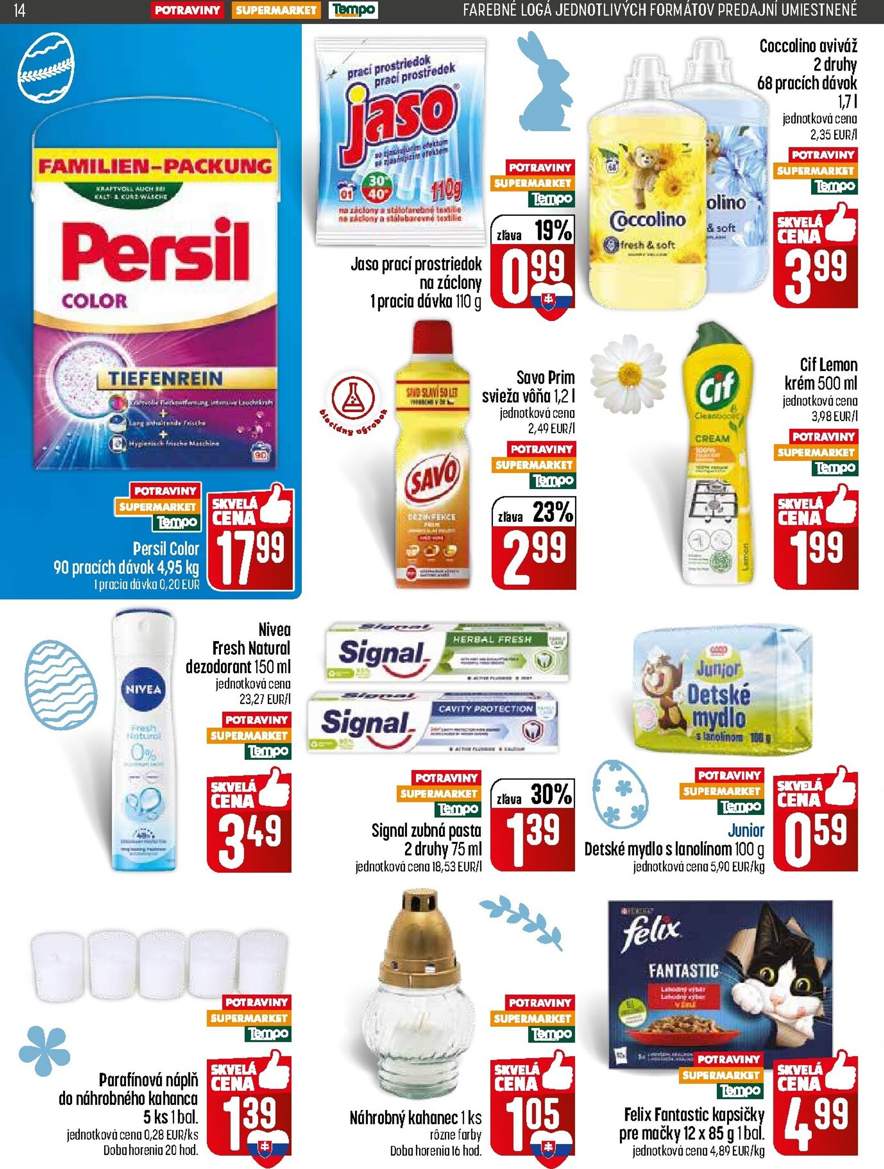 Page 14 of Aktuálny coop-jednota leták platný od štvrtka 19.03 do 25.03