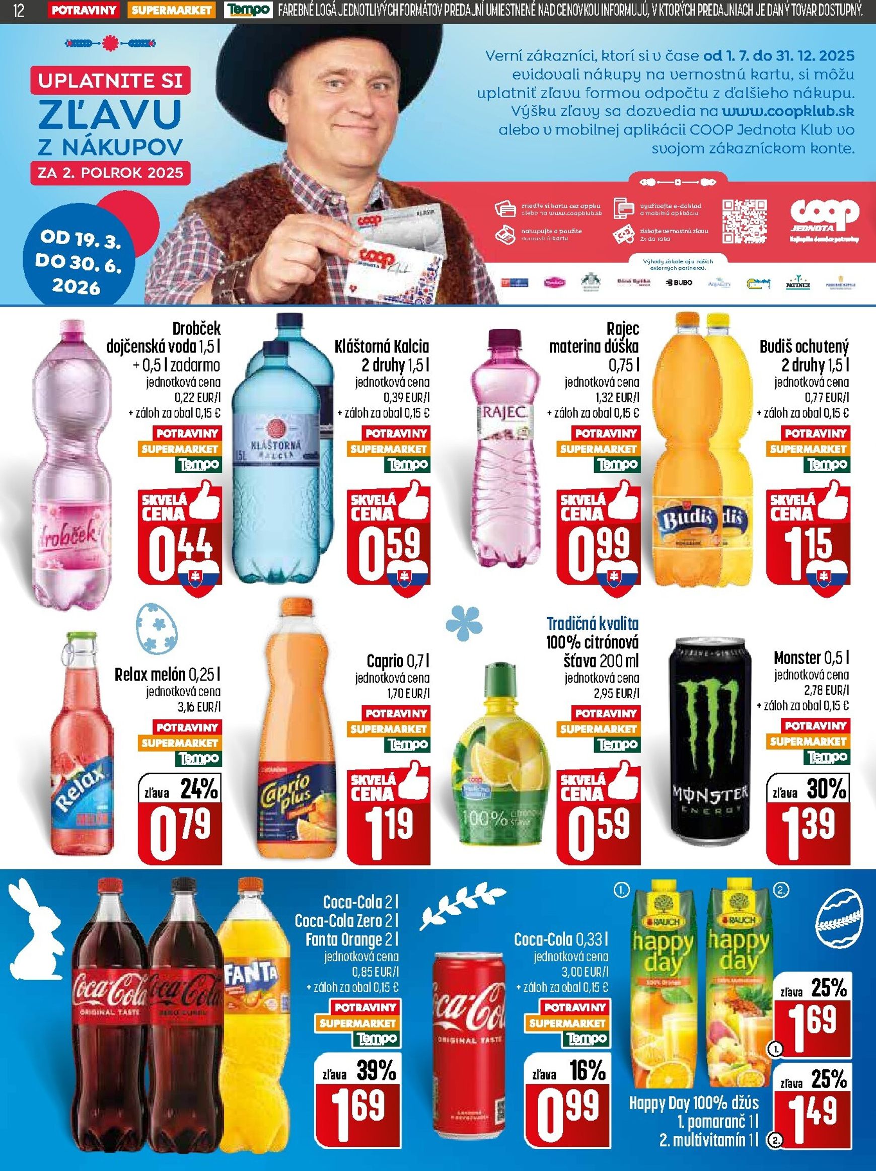 Page 12 of Aktuálny coop-jednota leták platný od štvrtka 19.03 do 25.03