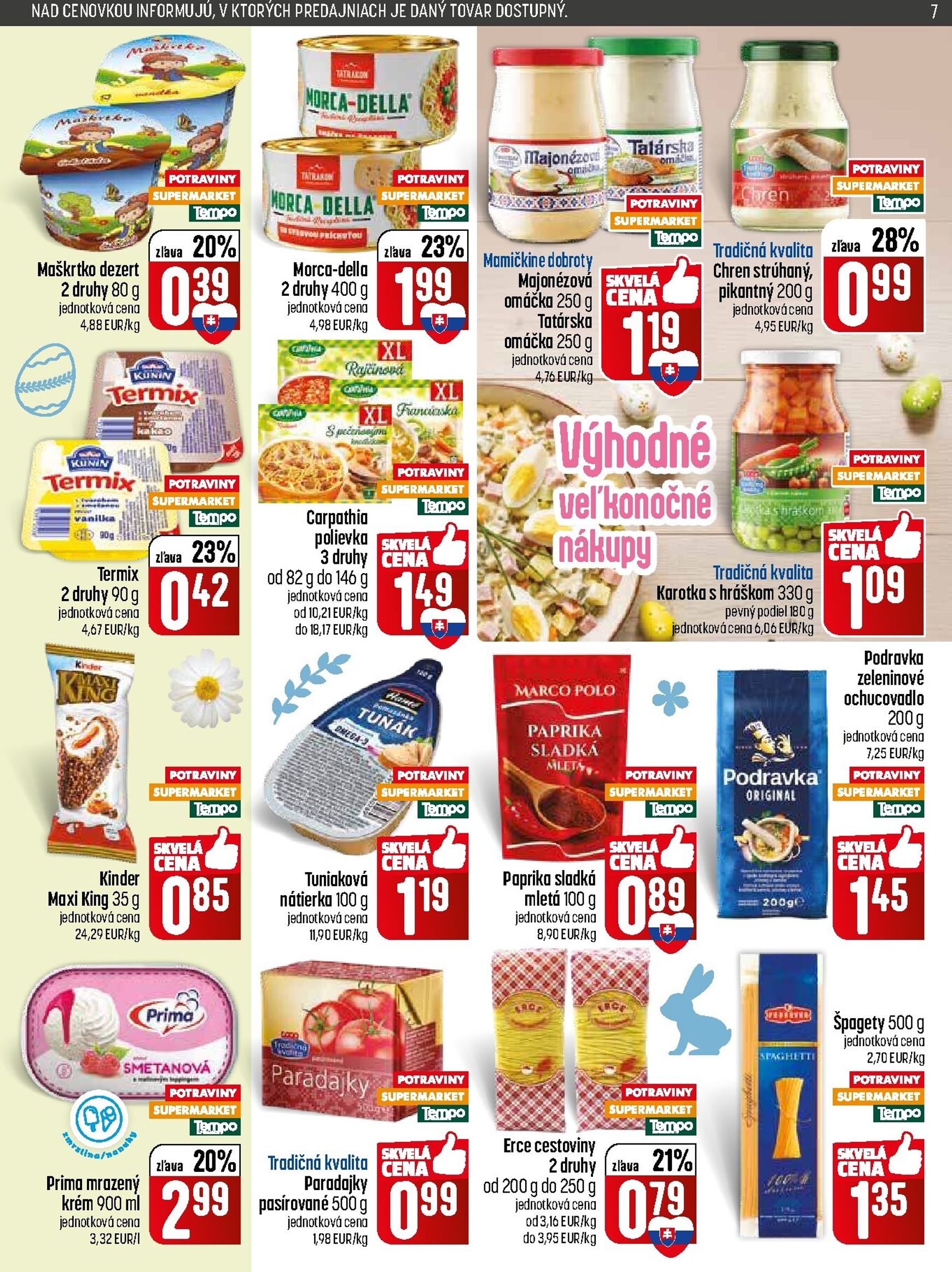 Page 7 of Aktuálny coop-jednota leták platný od štvrtka 19.03 do 25.03