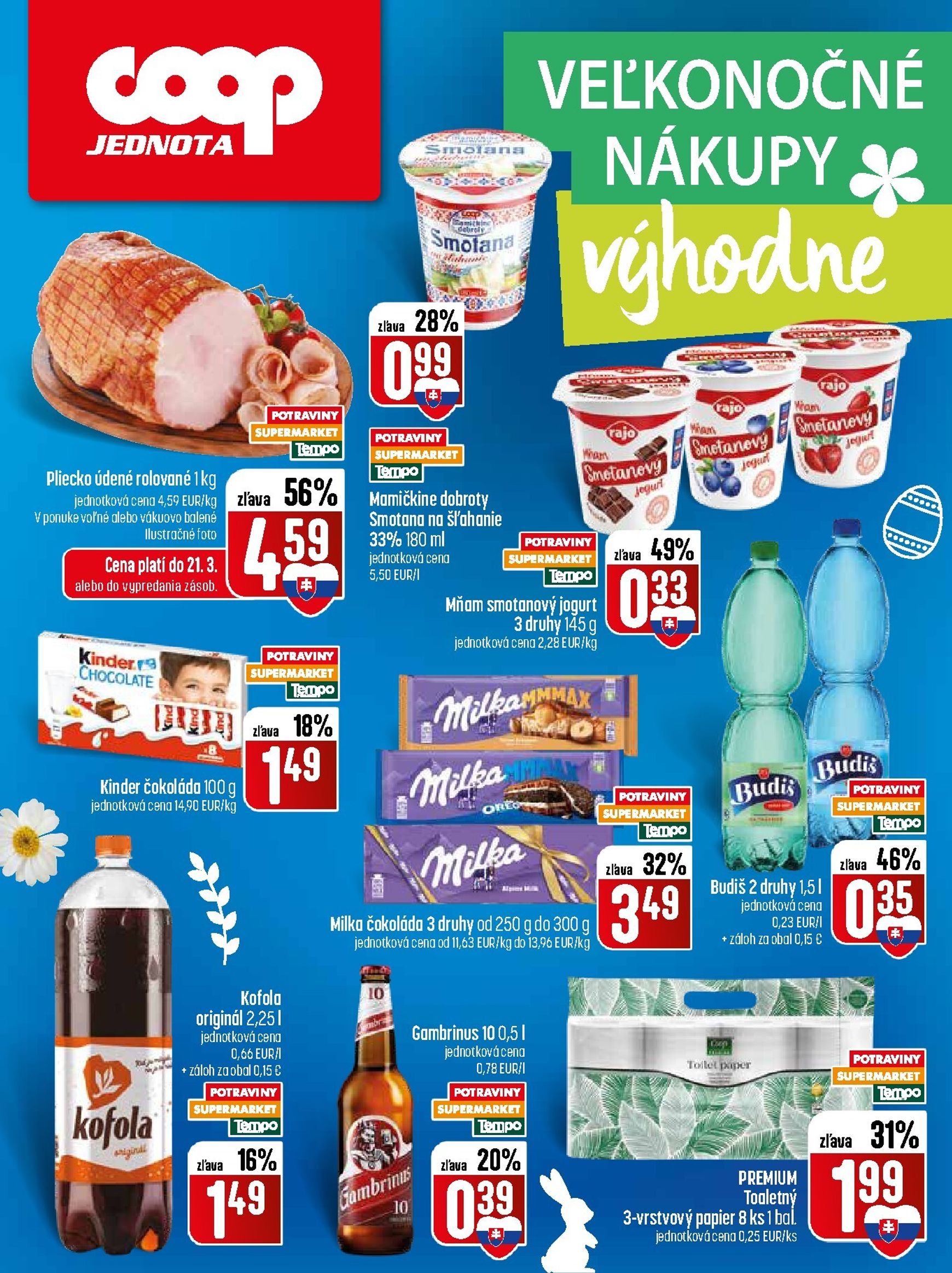 Page 32 of Aktuálny coop-jednota leták platný od štvrtka 19.03 do 25.03