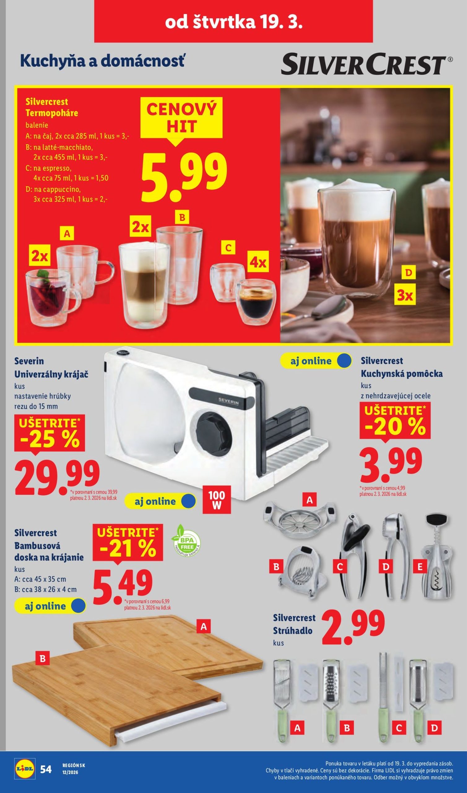 Page 36 of Aktuálny lidl leták platný od štvrtka 19.03 do 22.03