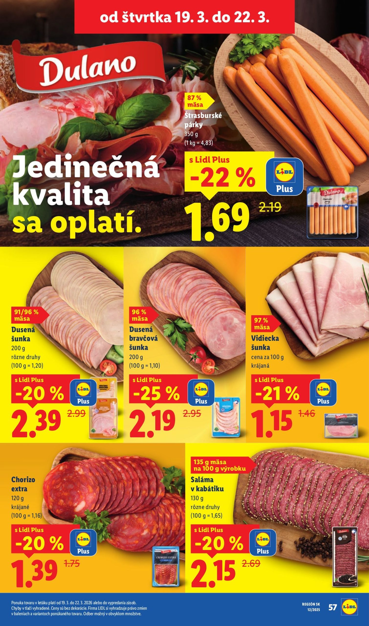 Page 16 of Aktuálny lidl leták platný od štvrtka 19.03 do 22.03