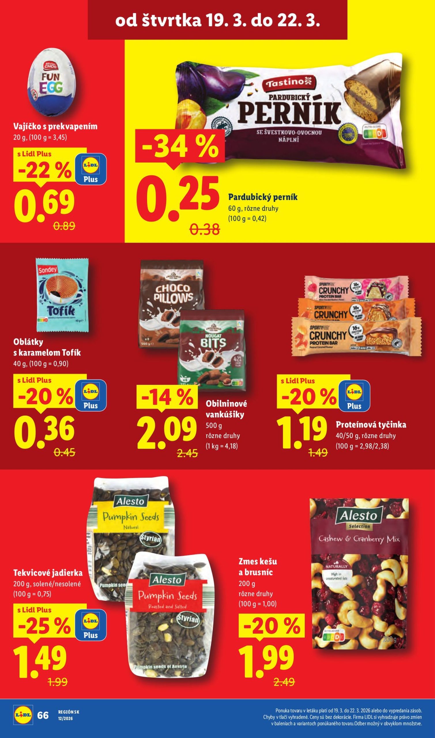 Page 20 of Aktuálny lidl leták platný od štvrtka 19.03 do 22.03