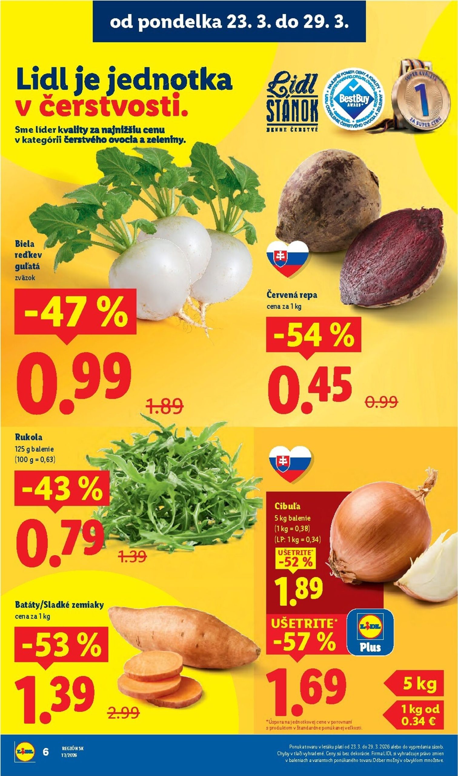 Page 8 of Aktuálny lidl leták platný od pondelka 23.03 do 29.03