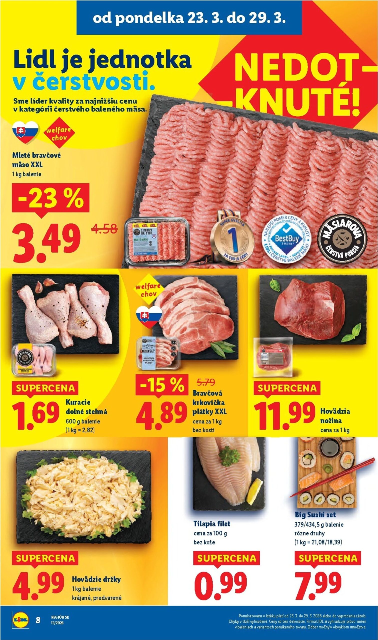 Page 10 of Aktuálny lidl leták platný od pondelka 23.03 do 29.03