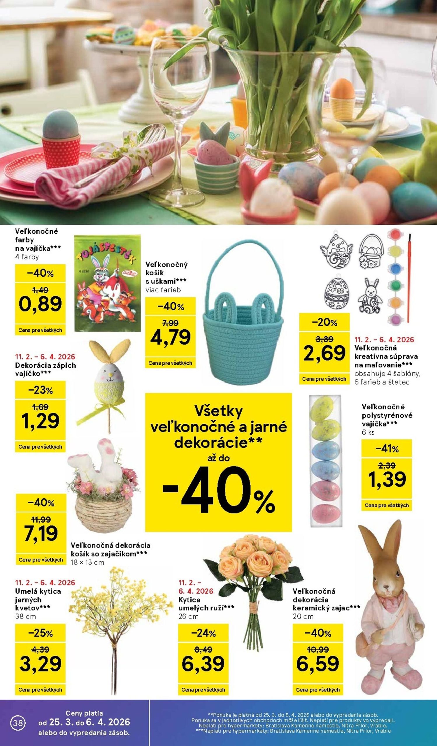 Page 38 of Aktuálny tesco leták platný od stredy 25.03 do 30.03