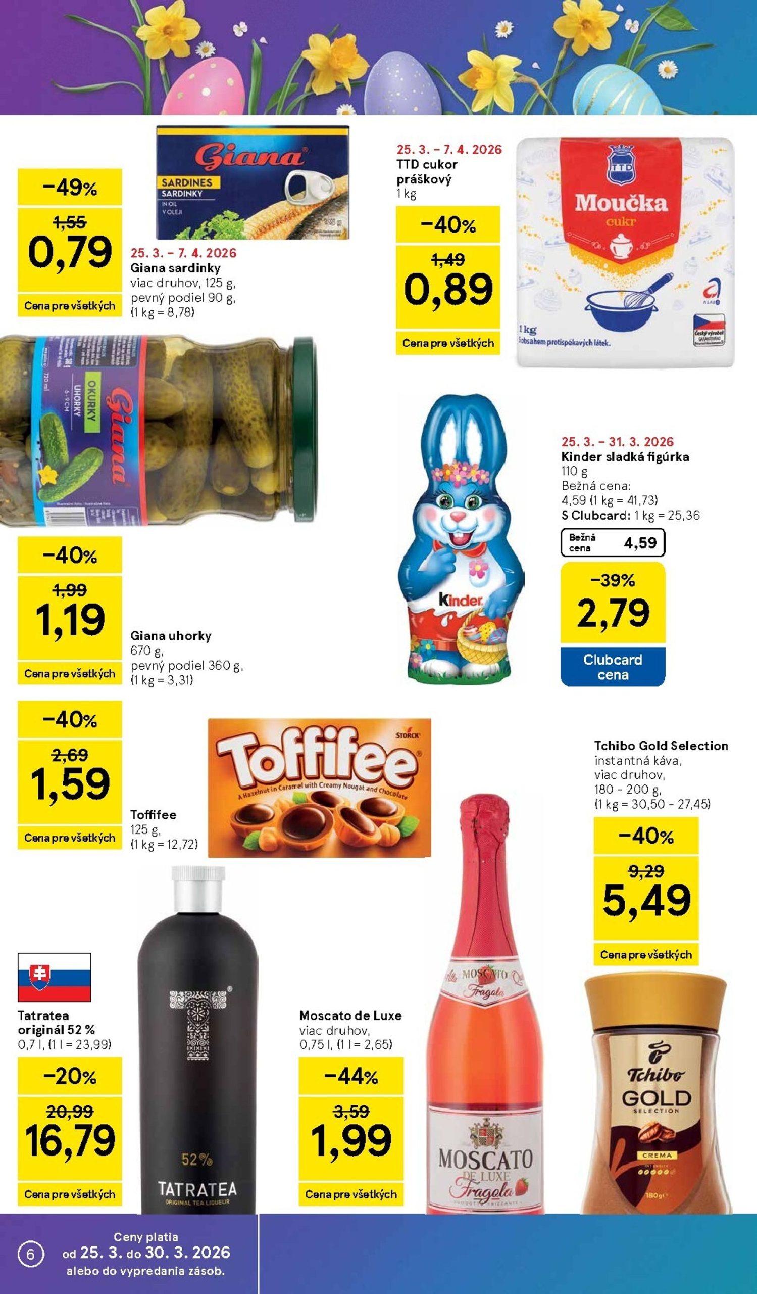 Page 6 of Aktuálny tesco leták platný od stredy 25.03 do 30.03