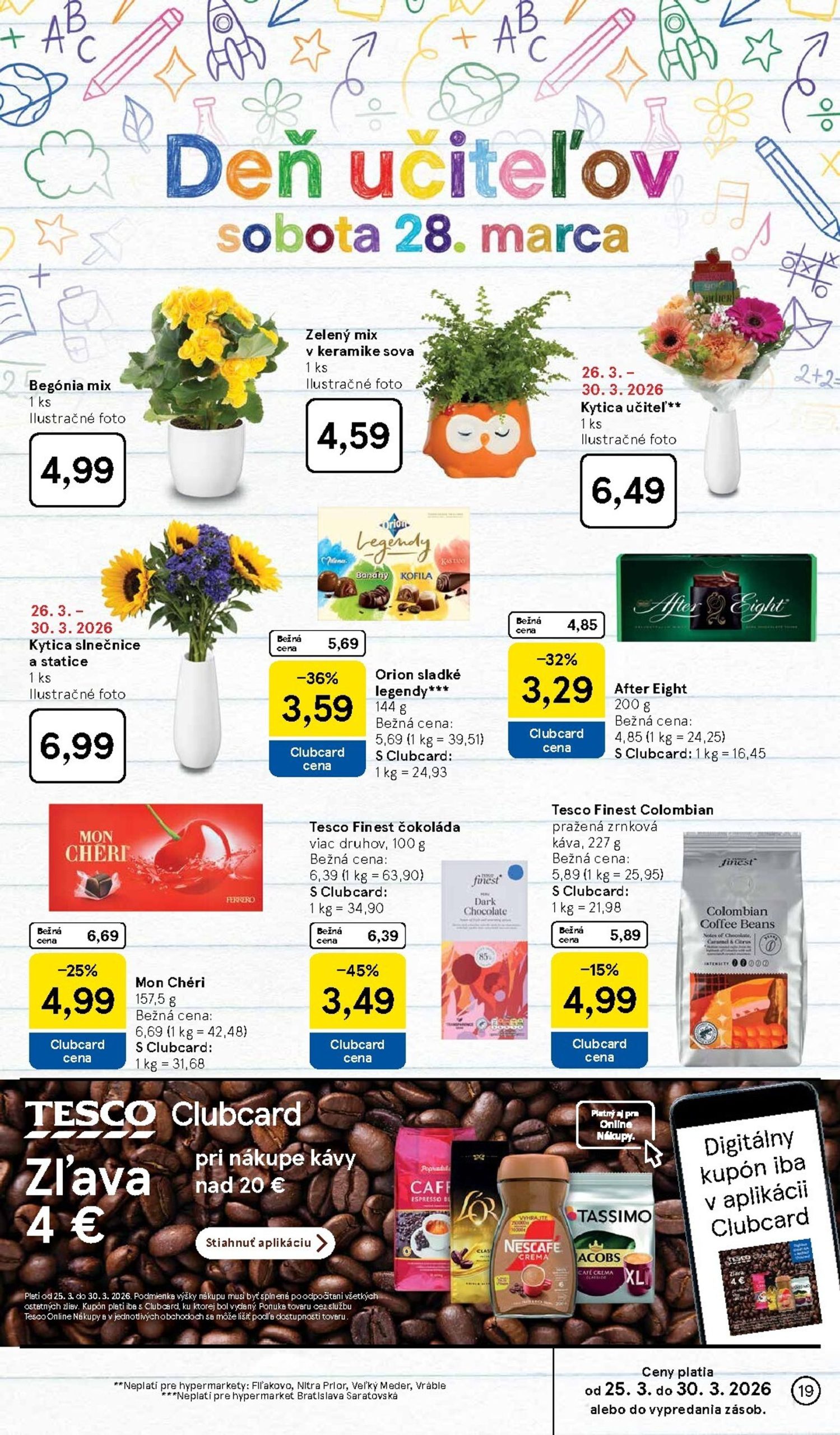 Page 19 of Aktuálny tesco leták platný od stredy 25.03 do 30.03