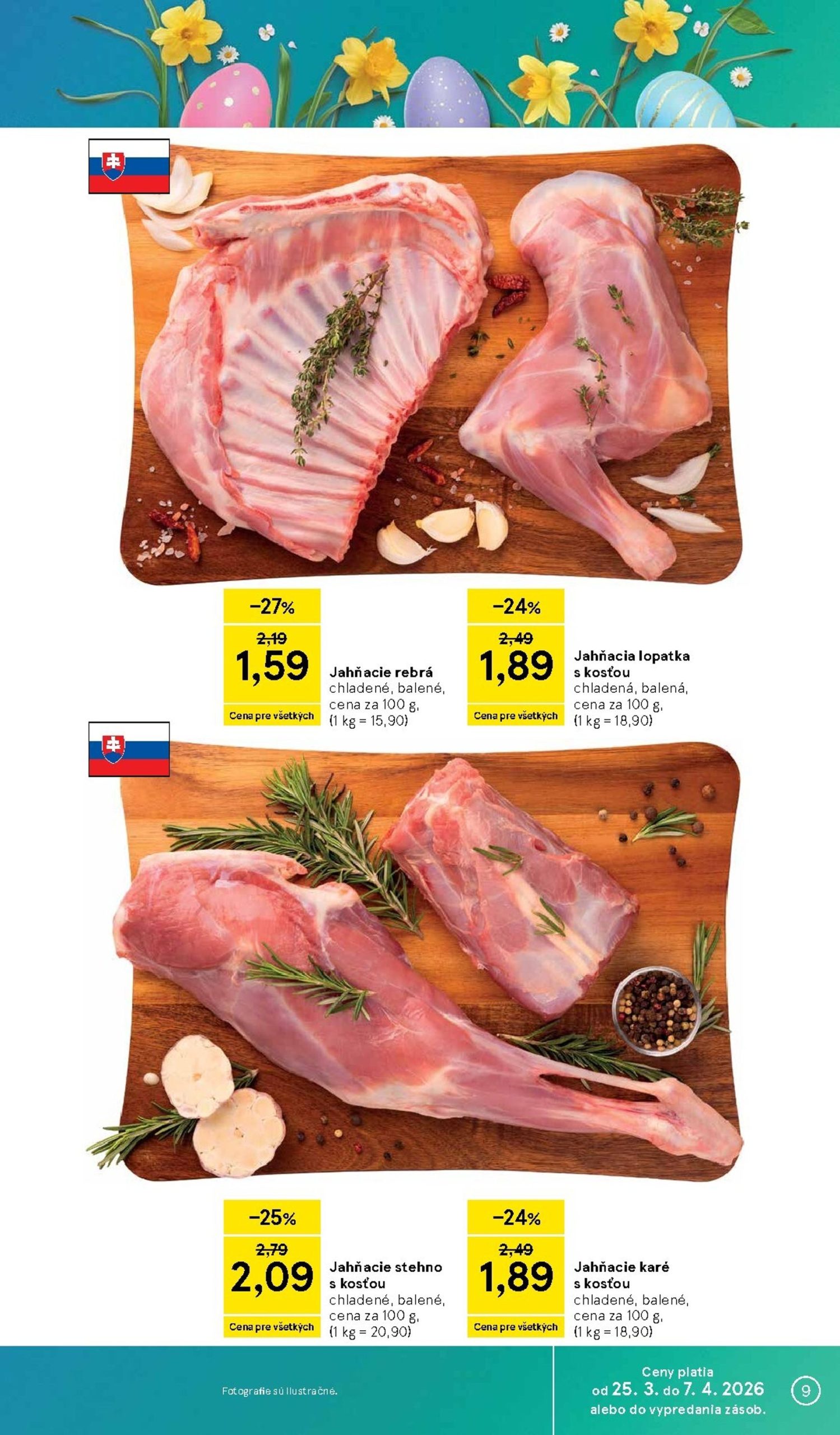 Page 9 of Aktuálny tesco leták platný od stredy 25.03 do 30.03