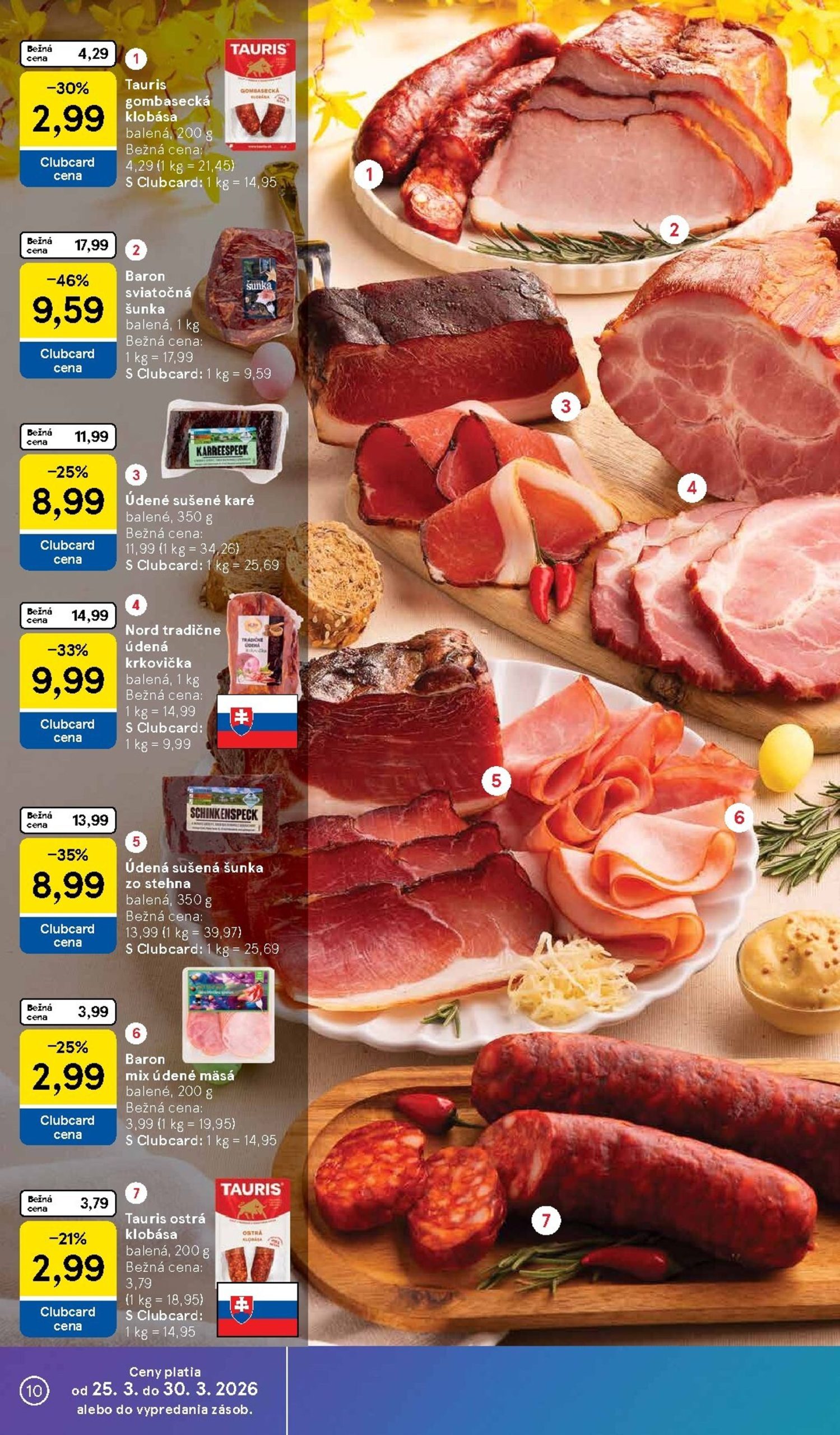 Page 10 of Aktuálny tesco leták platný od stredy 25.03 do 30.03