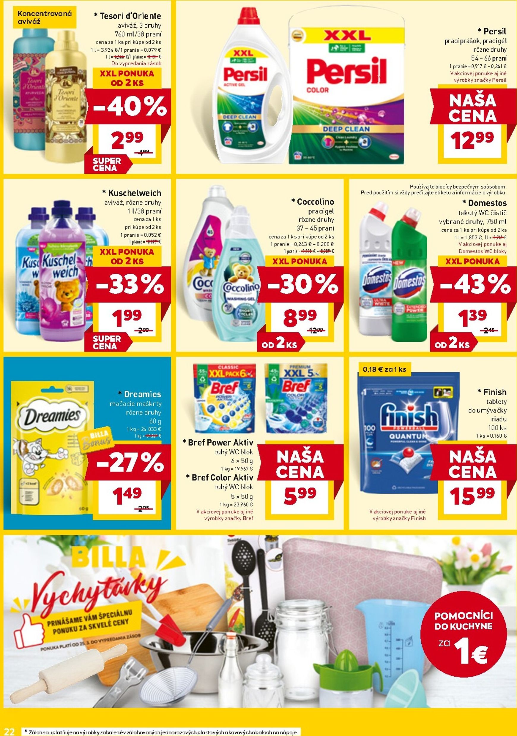 Page 24 of Aktuálny billa leták platný od stredy 25.03 do 29.03